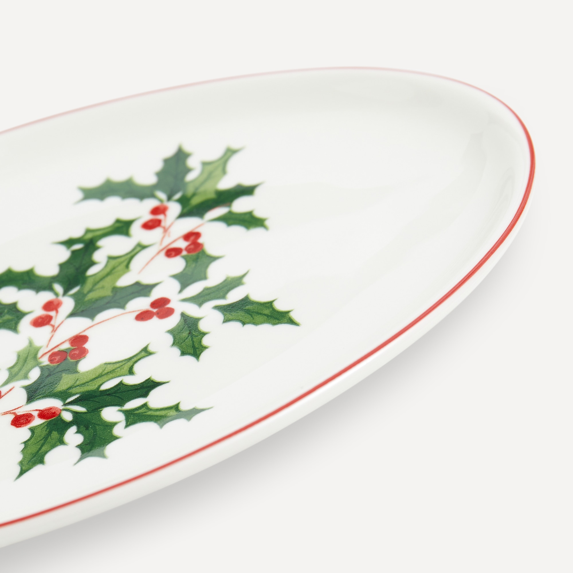 Fuente oval Corona Navidad Basics El Corte Inglés Verde-3