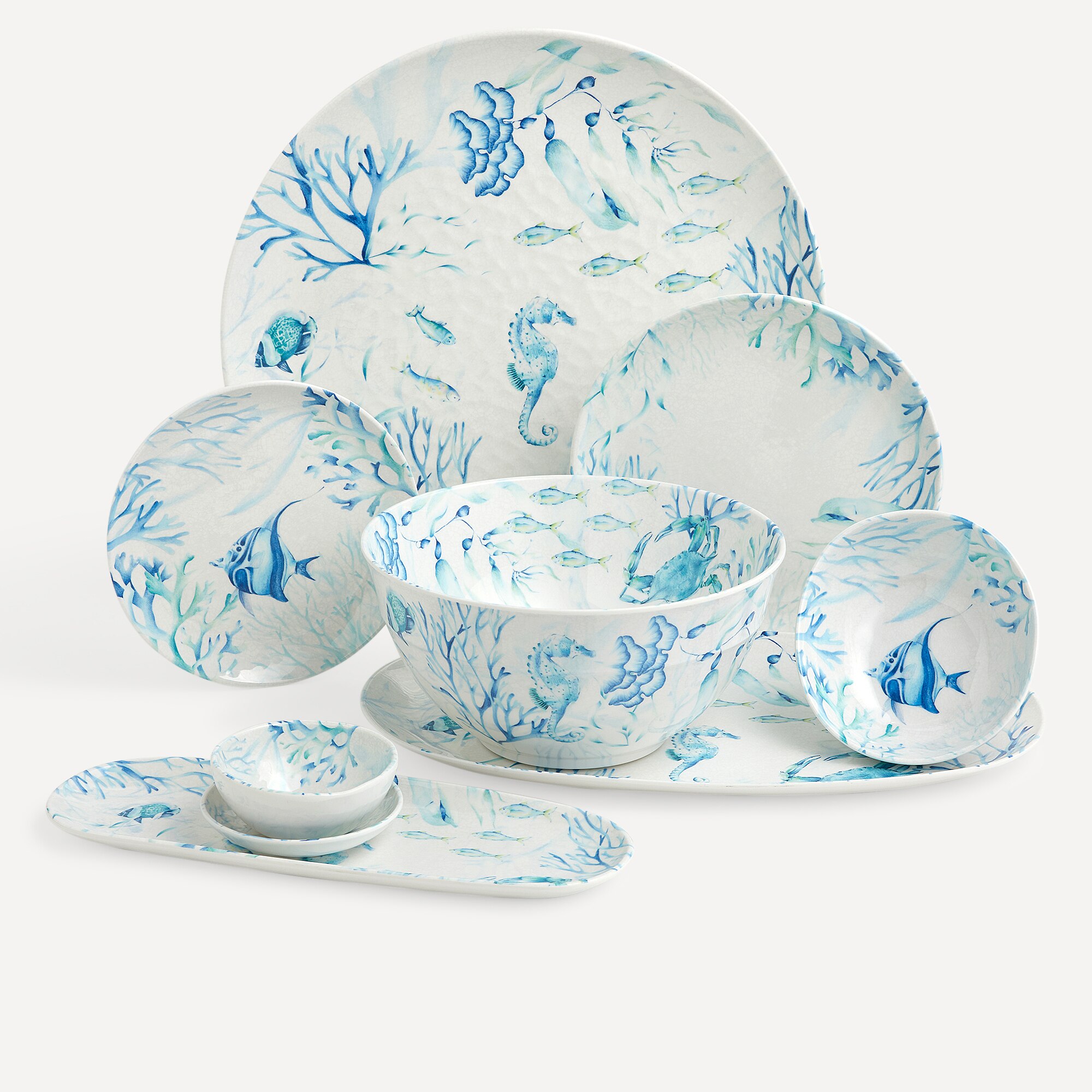 Travessa de Melamina Figueira Multicolor-4