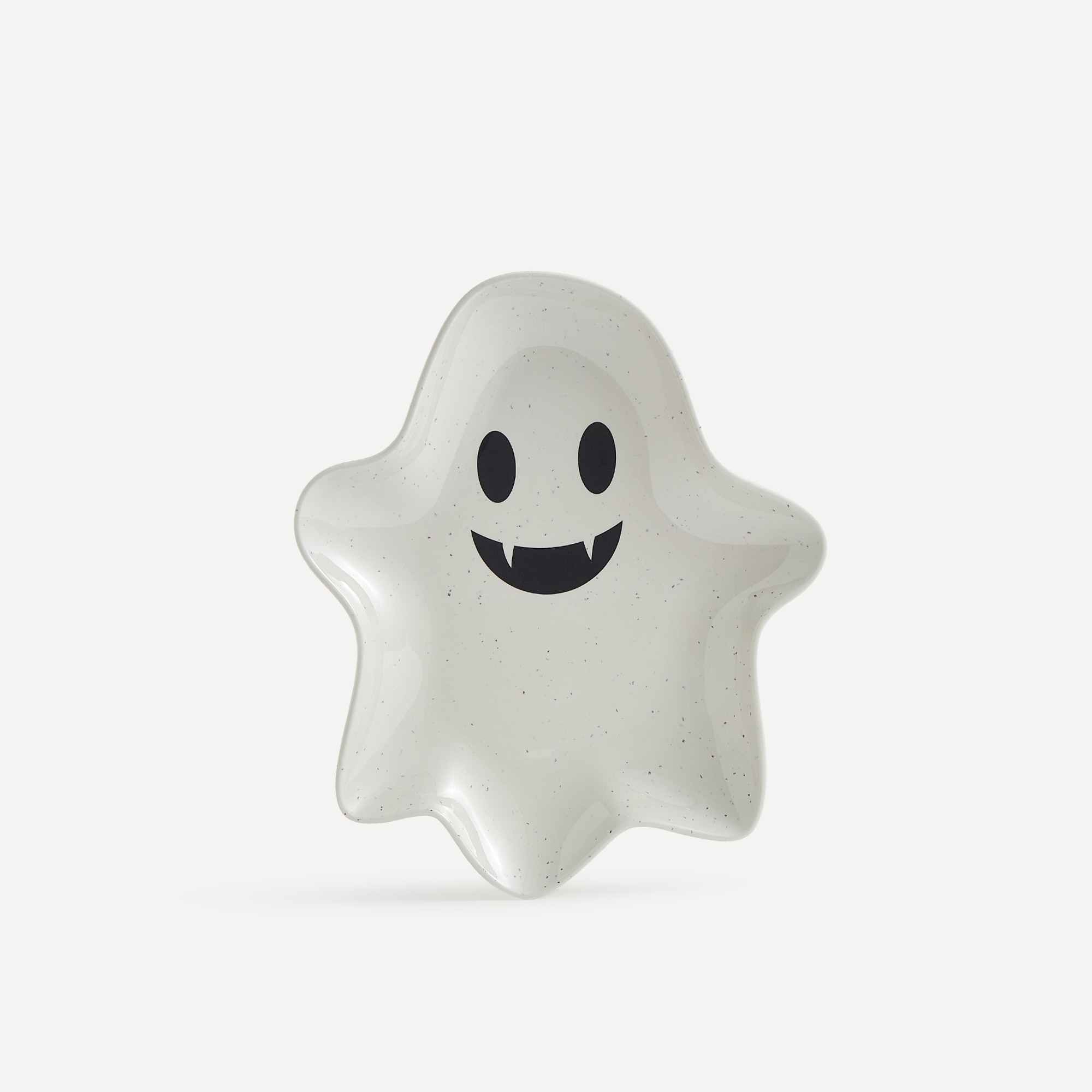 Travessa de Melamina Fantasma Halloween Branco-1