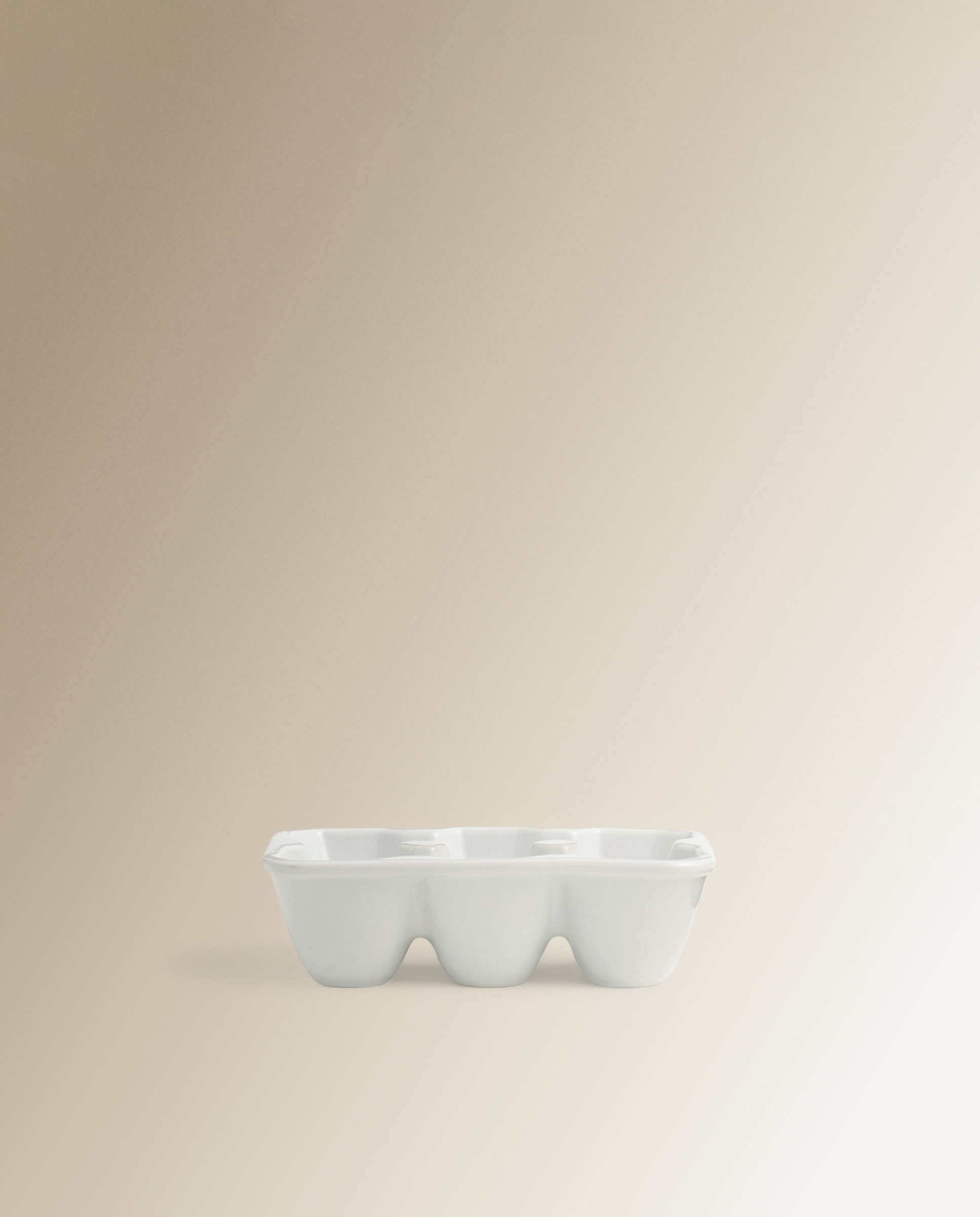 Travessa para Ovos Universal Branco-2