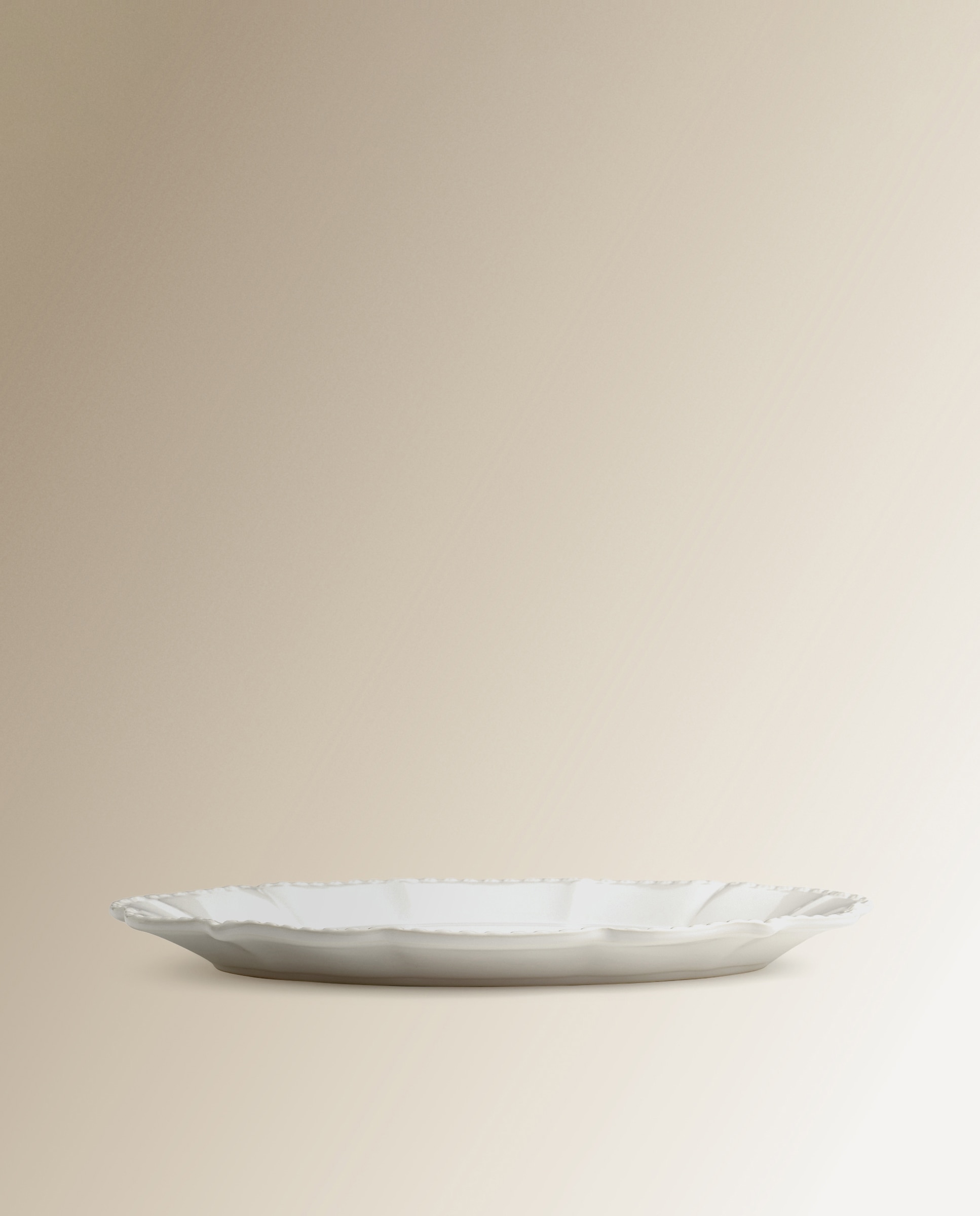 Travessa oval Universal El Corte Inglés Branco-2