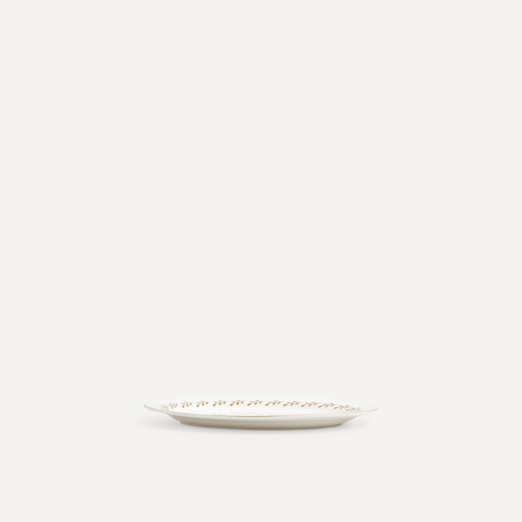 Fuente ovalada Leaf Navidad Basics El Corte Inglés Blanco-2