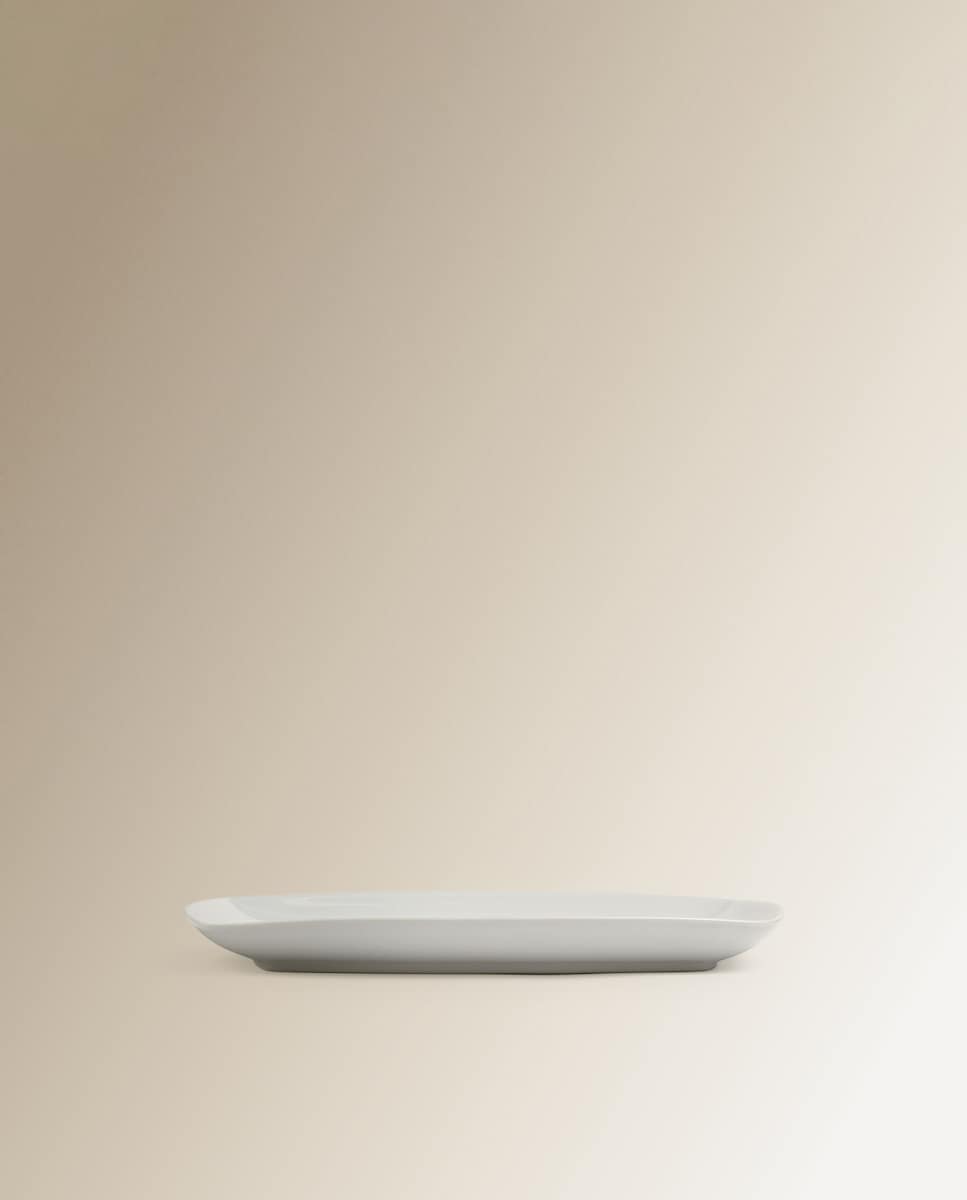 Fuente rectangular Everyday Basics El Corte Inglés Blanco-3