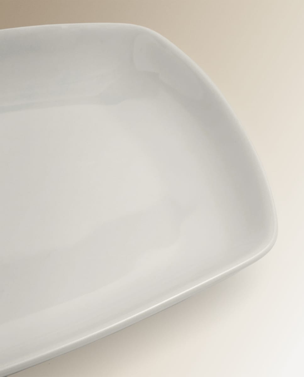 Fuente rectangular Everyday Basics El Corte Inglés Blanco-4