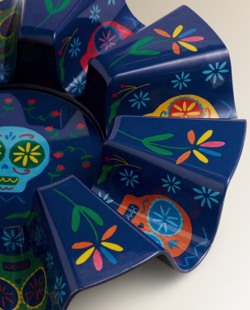 Imagen 0 de Bandeja redonda para tacos de melamina Jalisco Basics El Corte Inglés