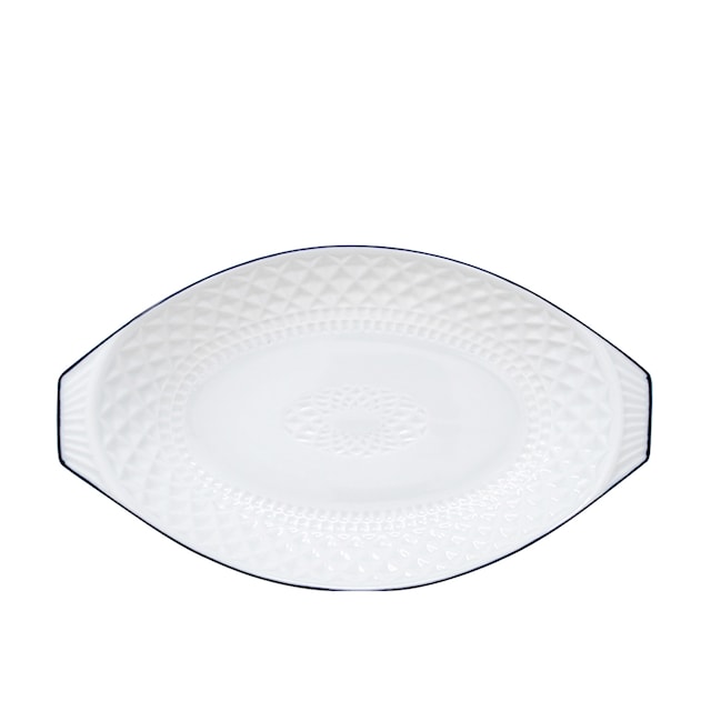 Imagen 0 de Fuente Portomarínico Filo Azul Sargadelos