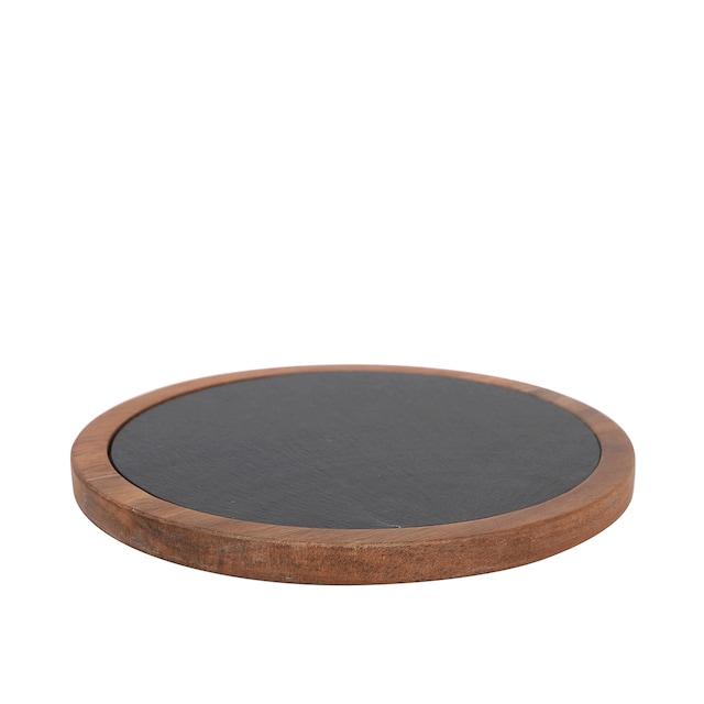 Imagen 0 de Fuente redonda de aperitivo de pizarra Gourmet Santa Clara