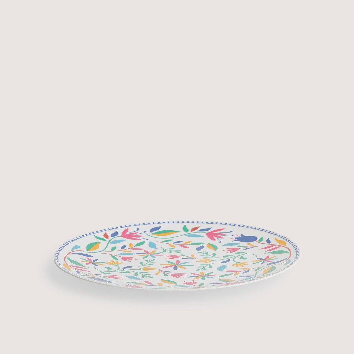 Fuente redonda de melamina Jalisco Basics El Corte Inglés Multicolor-2