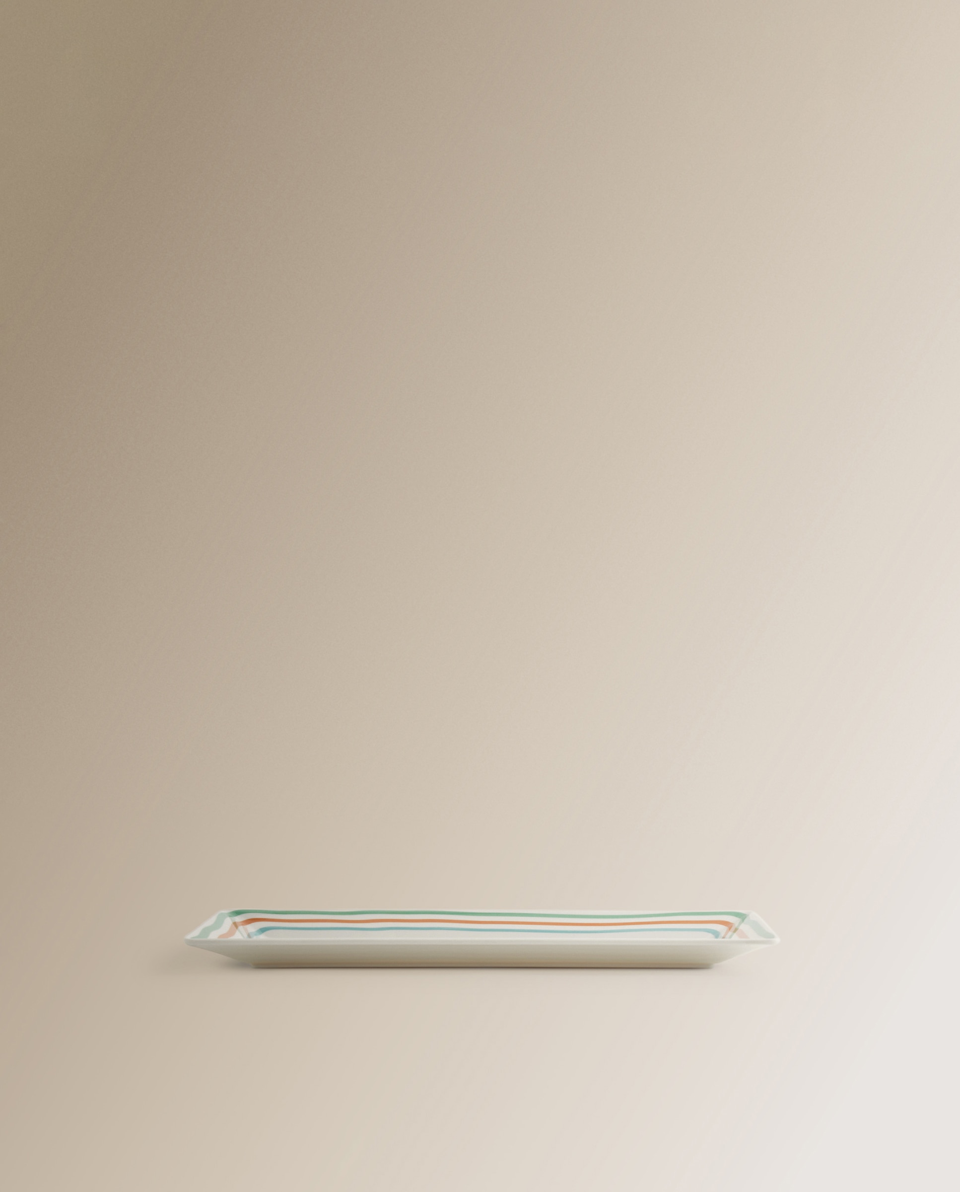 Fuente rectangular grande de melamina Pacífico Basics El Corte Inglés Multicolor-3