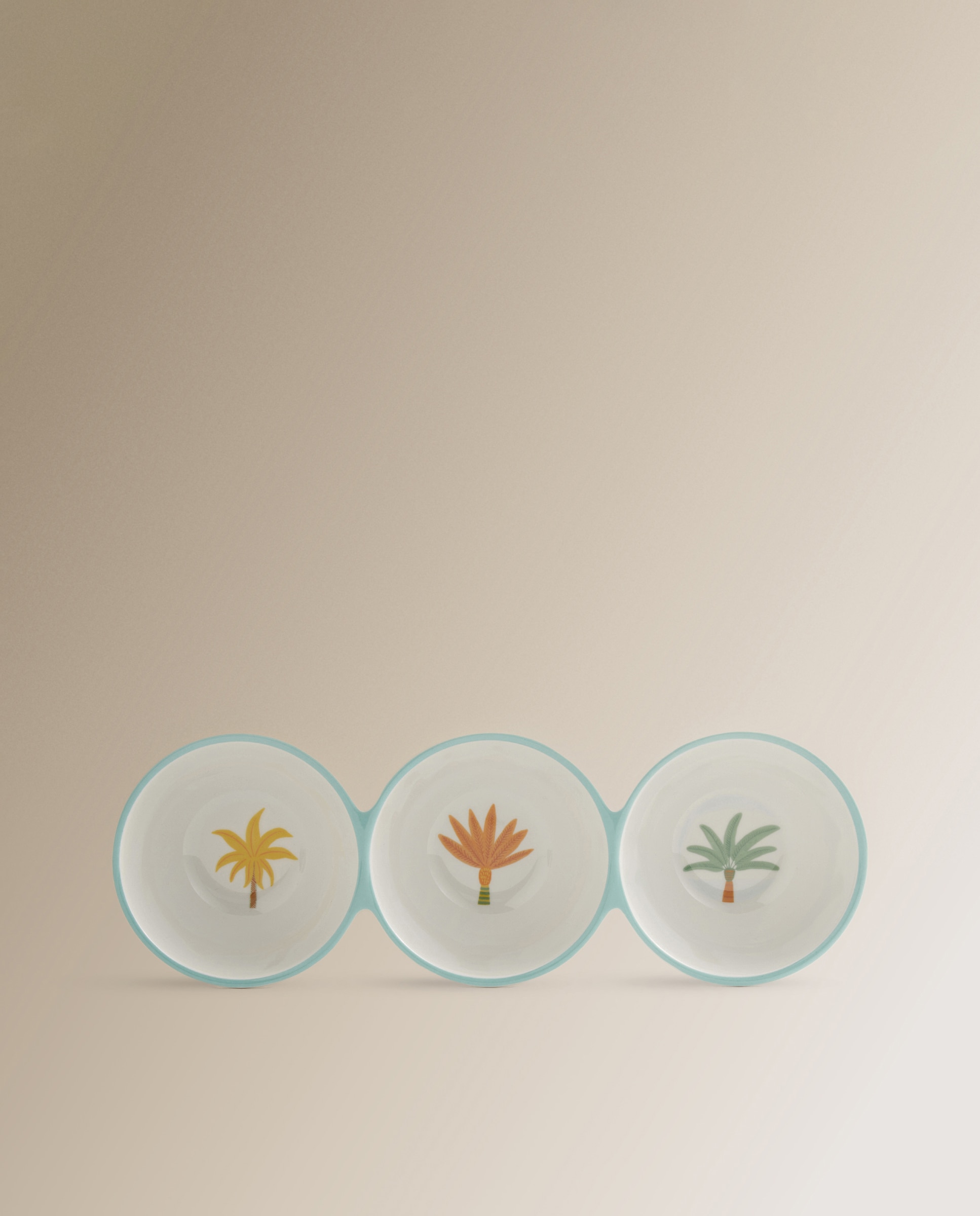 Fuente de melamina Tropical Basics El Corte Inglés Multicolor-1