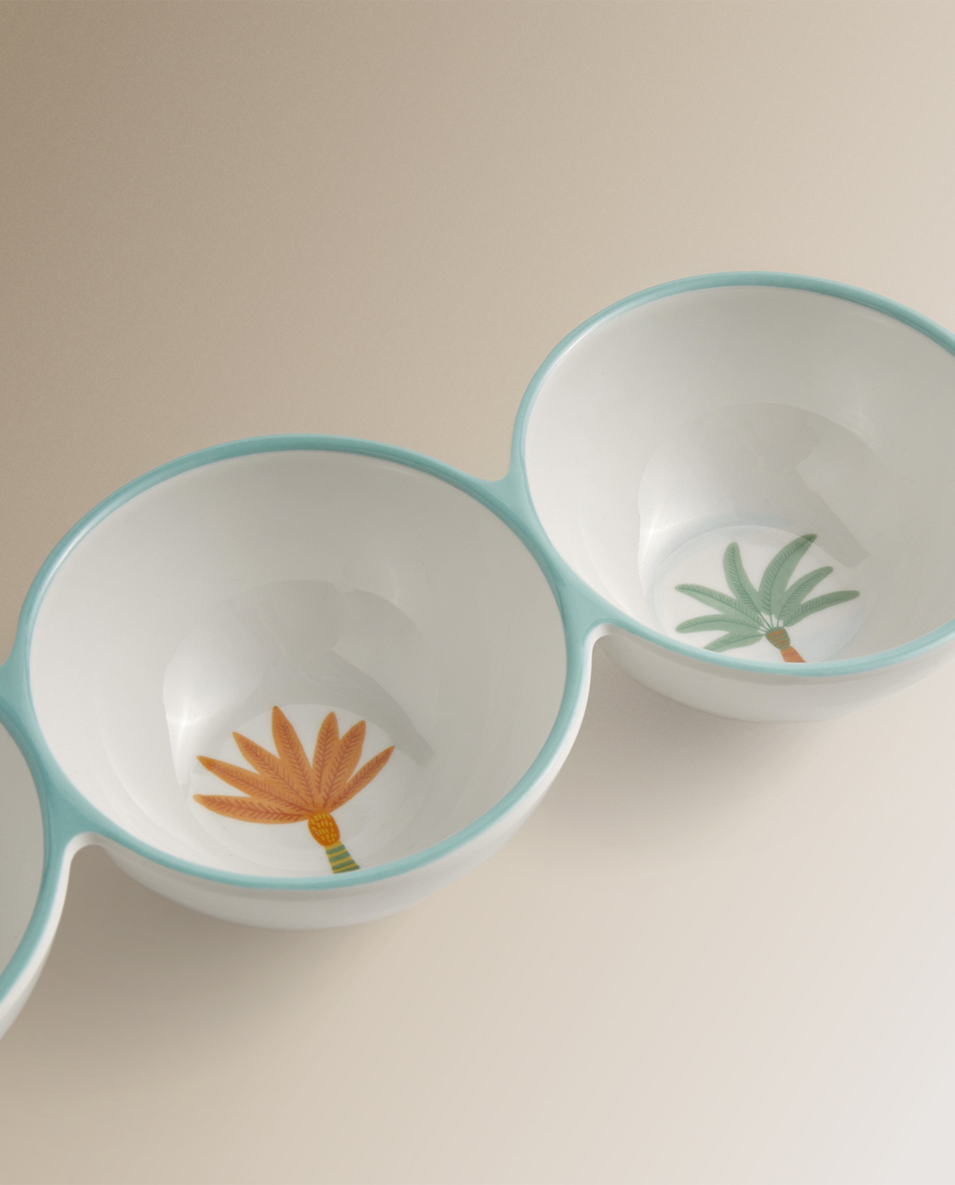 Fuente de melamina Tropical Basics El Corte Inglés Multicolor-4