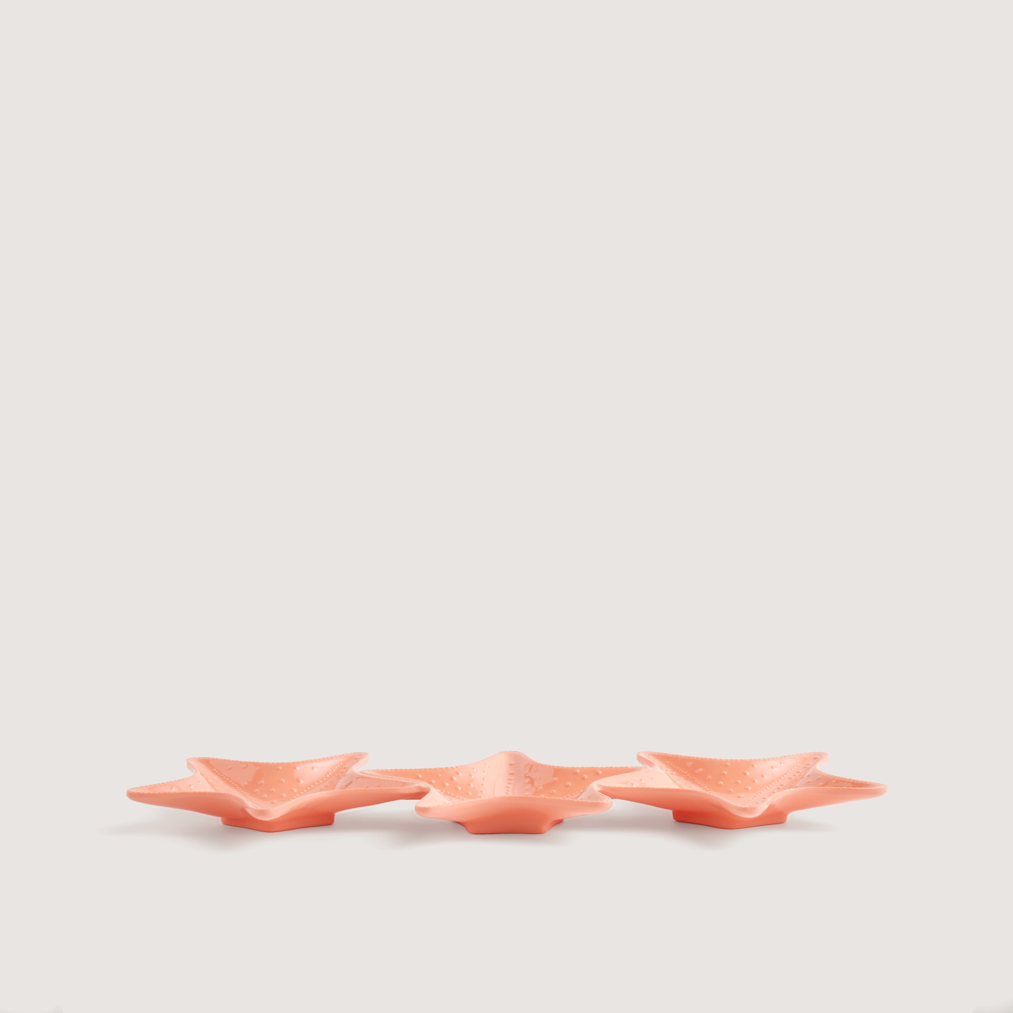 Fuente de melamina con 3 compartimentos Pacífico Basics El Corte Inglés Coral-2