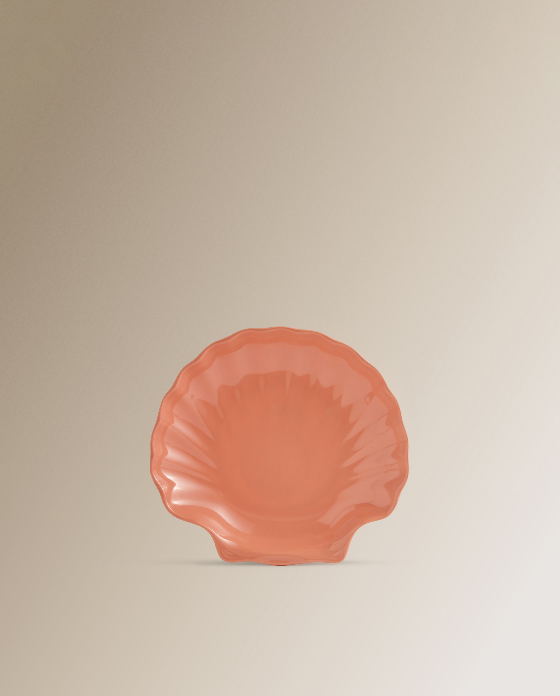 Fuente de melamina Concha Pacífico Basics El Corte Inglés Amarillo-1
