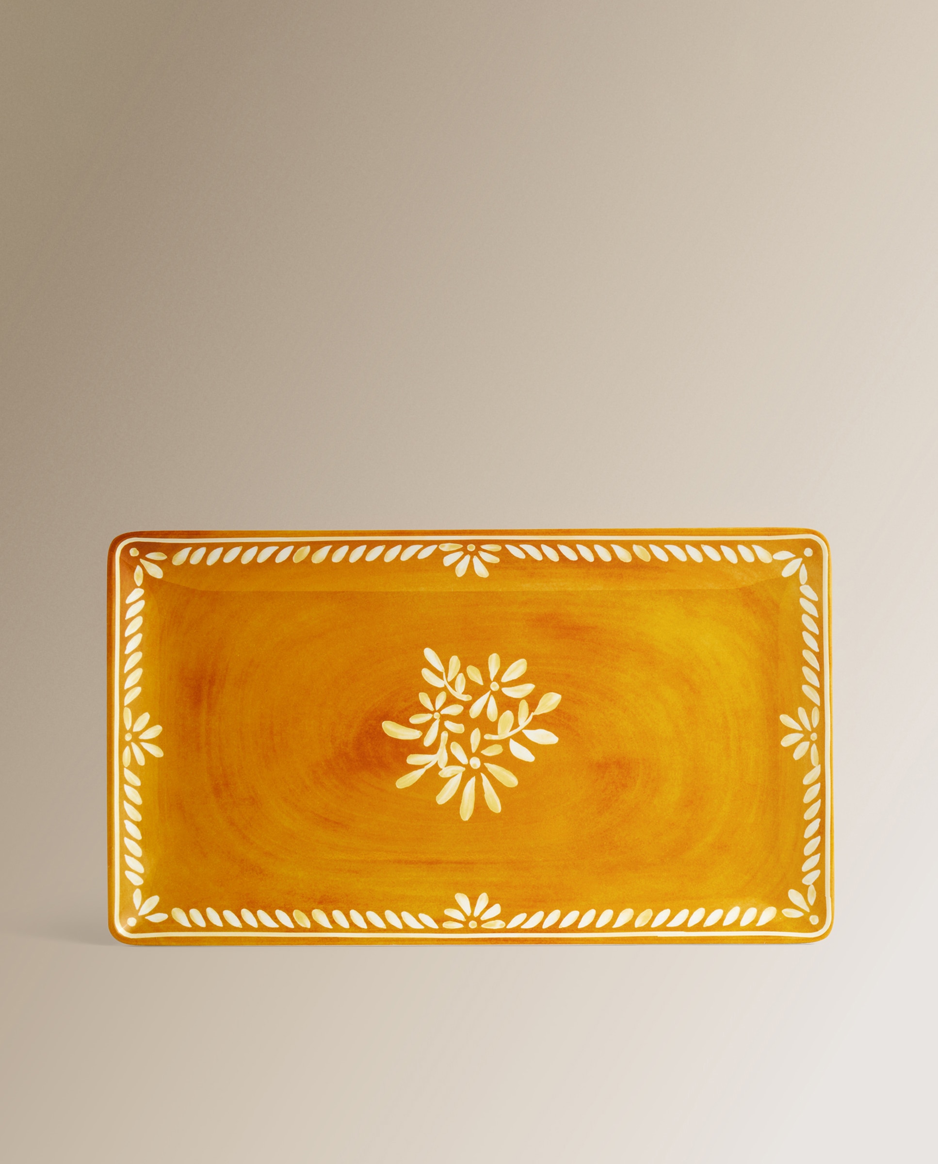 Travessa de Melamina Florença Mostarda-1