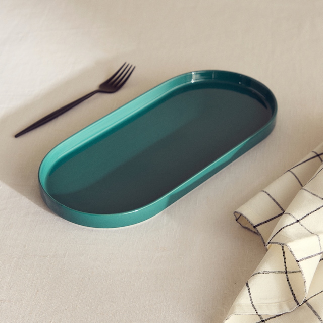 Imagem 0 de Travessa Oval Colours - Verde