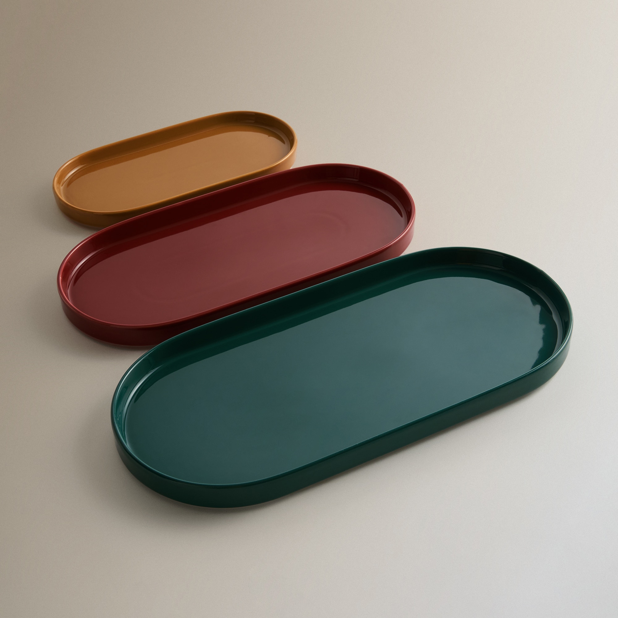 Travessa Oval Colours - Amarelo Amarelo-5