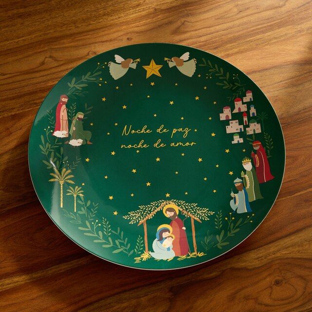 Imagen 0 de Fuente redonda de melamina Portal de Belén