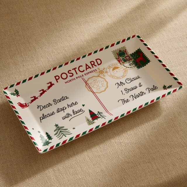 Imagen 0 de Fuente de melamina Carta Papá Noel