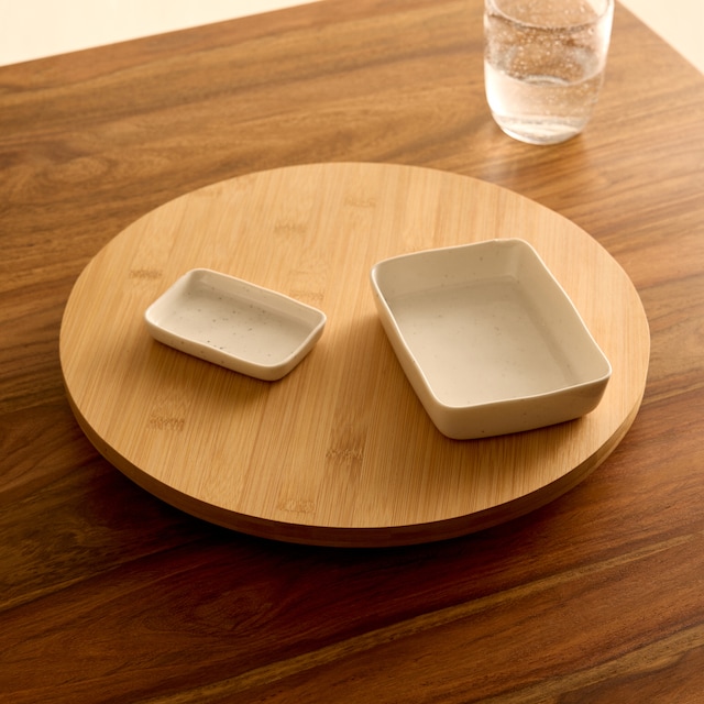 Imagen 0 de Fuente redonda de bambú Oriental