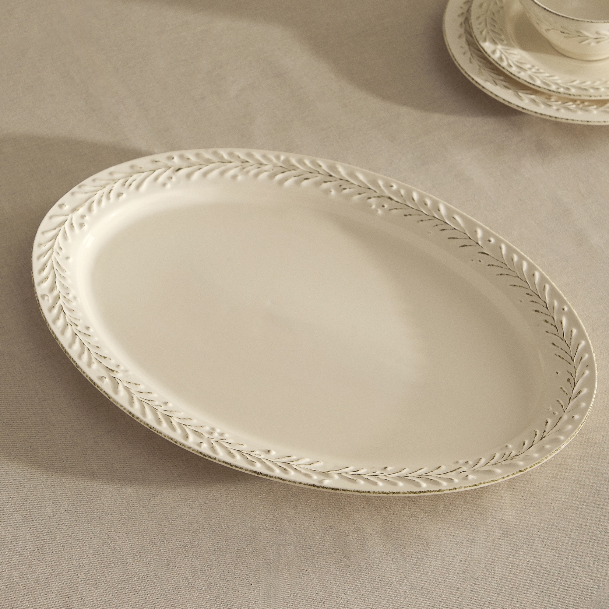 Travessa para Servir Pintada à Mão Emma 1