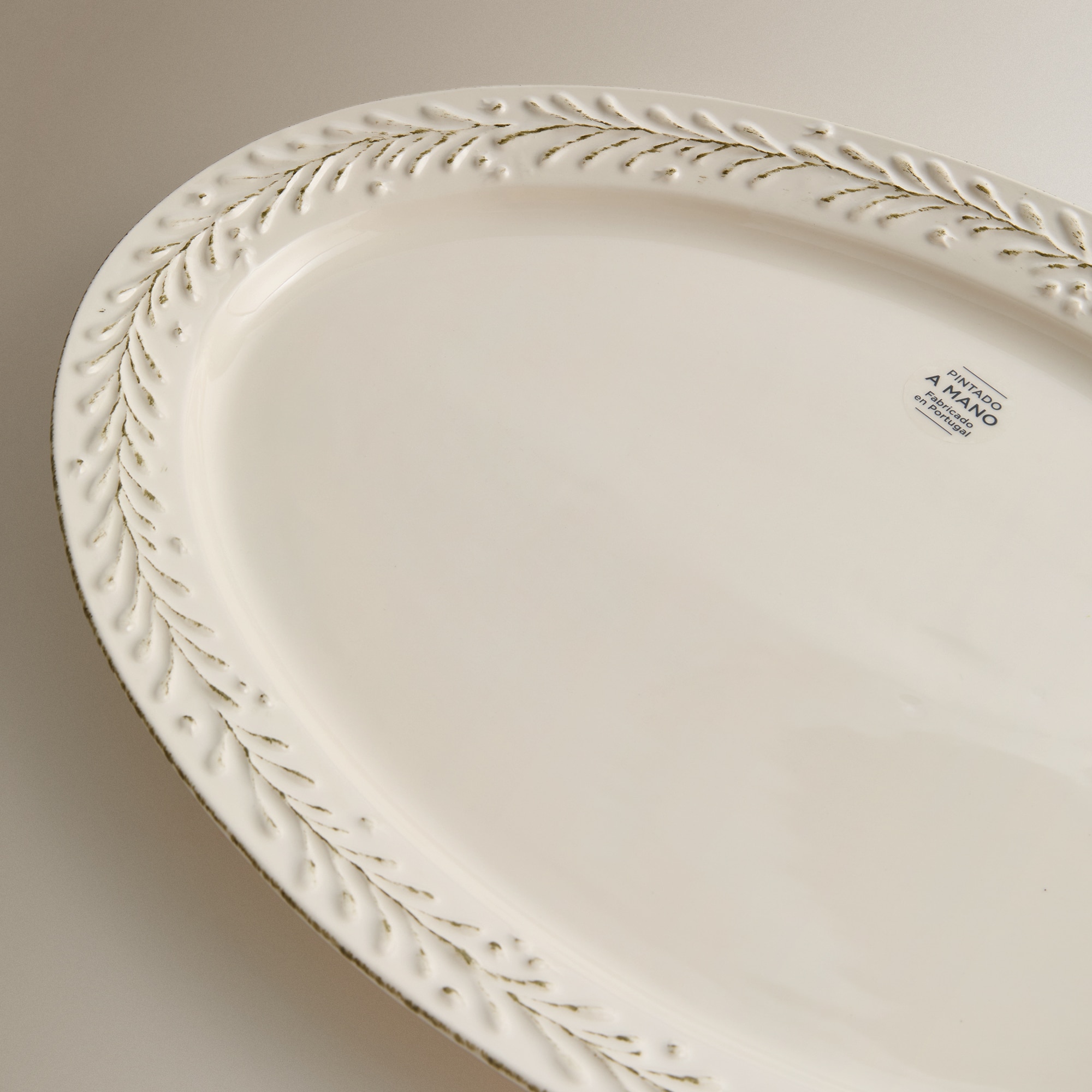 Travessa para Servir Pintada à Mão Emma 4