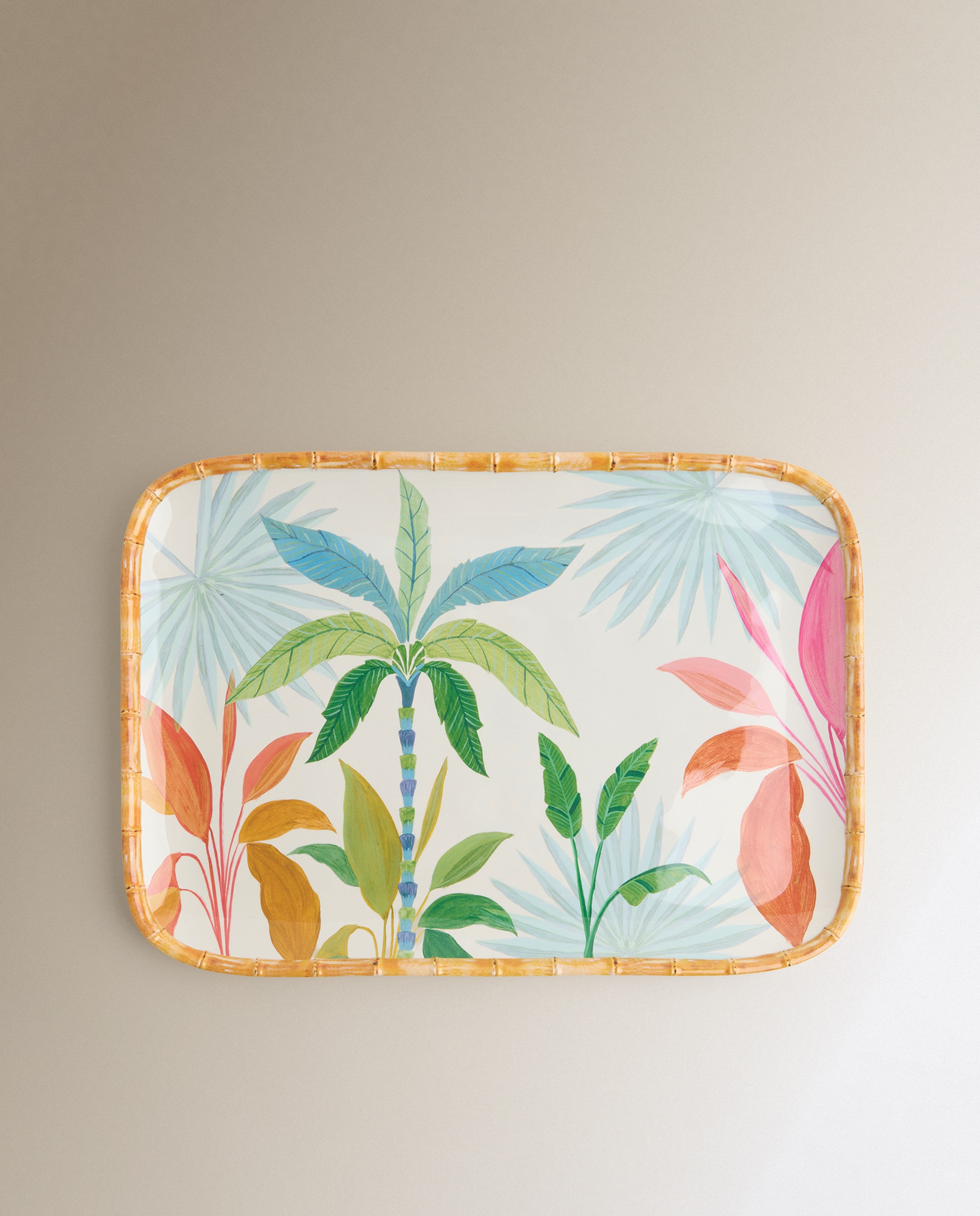 Travessa retangular para exterior Amali Pet Multicolor-2