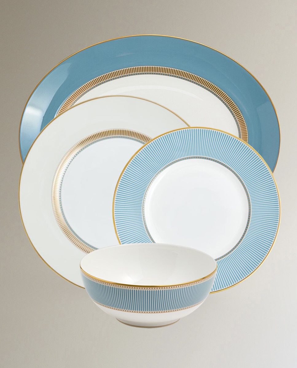 Travessa Oval Helia Azul Céu-2