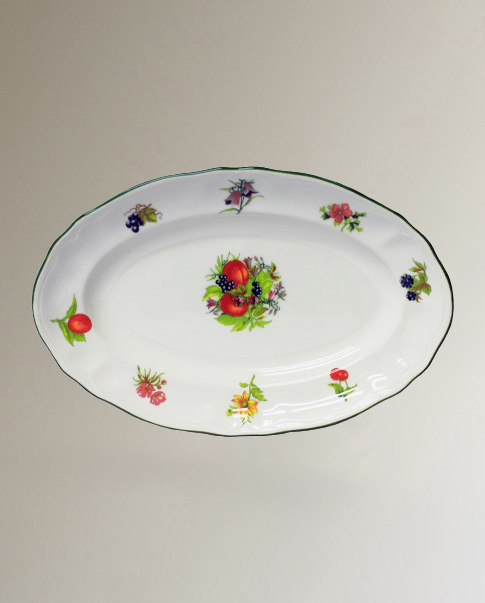 Imagem 0 de Travessa funda Flores e Frutas San Claudio