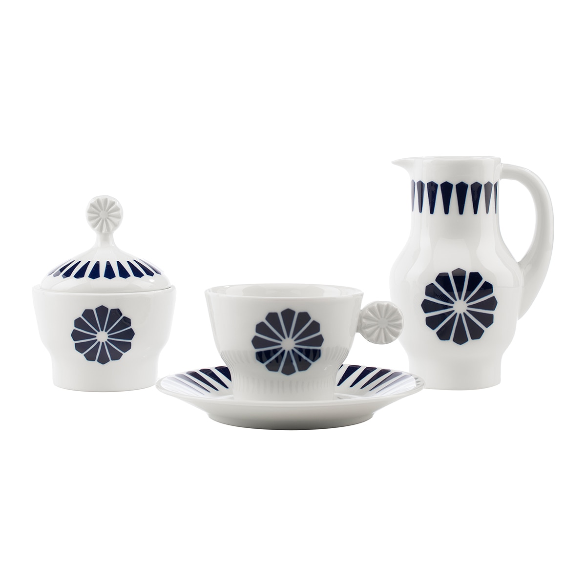 Conjunto de pequeno-almoço Estrela Sargadelos Azul-1