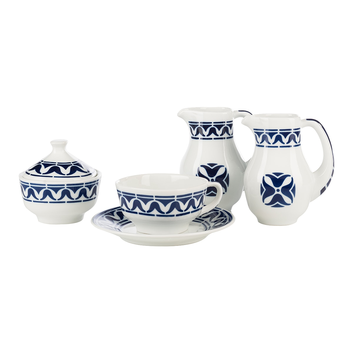 Conjunto de pequeno-almoço Armañá Sargadelos Azul-1