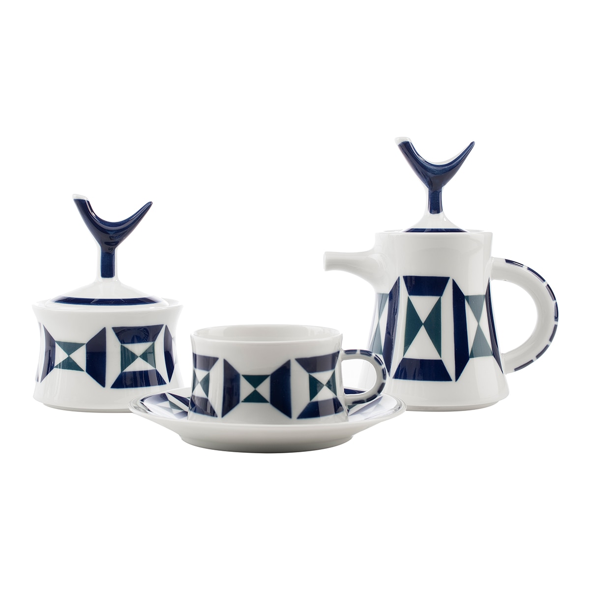 Imagen 1 de Juego de desayuno Monférico Sargadelos - Azul Azul