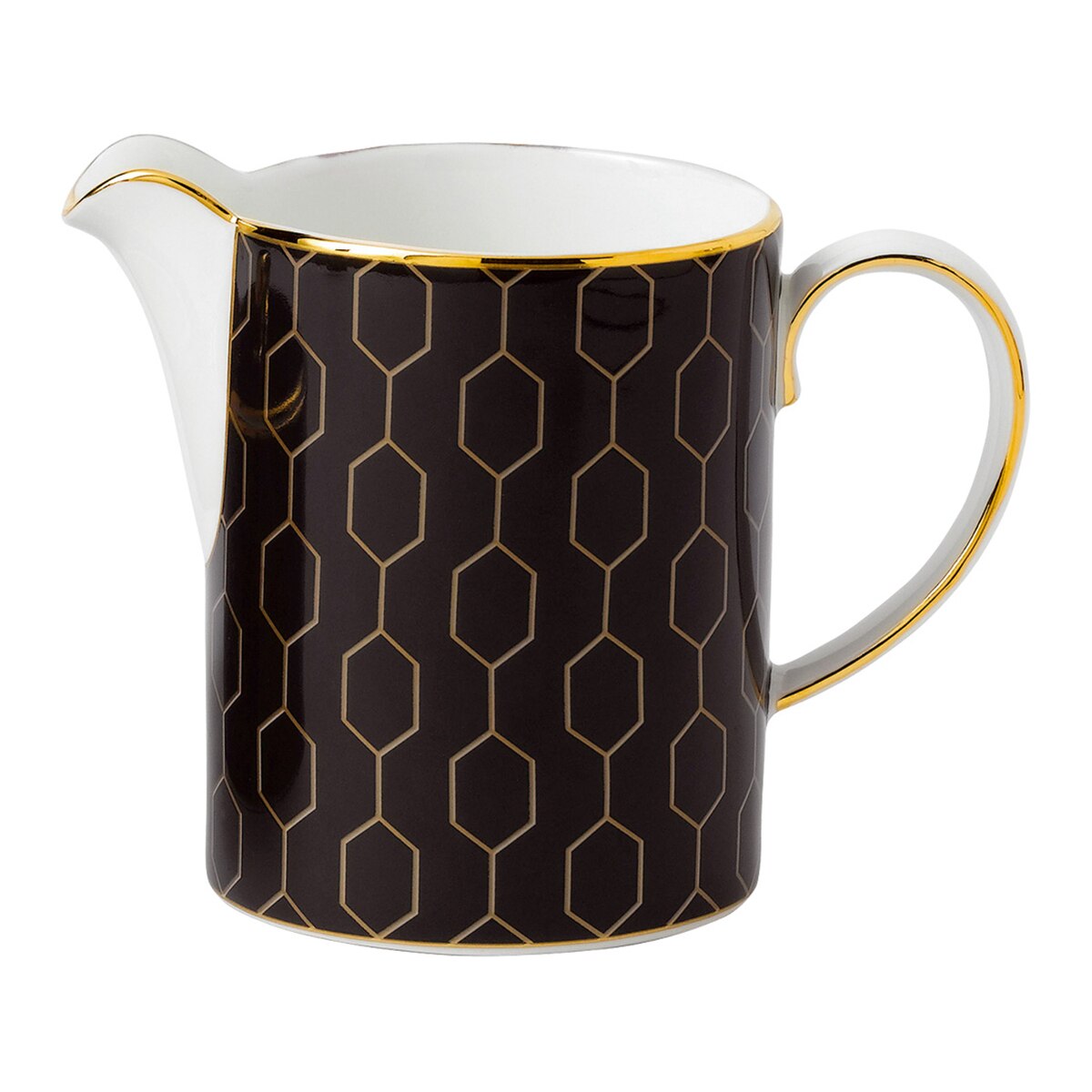 Conjunto de açucareiro e leiteira pretos Arris Preto-3