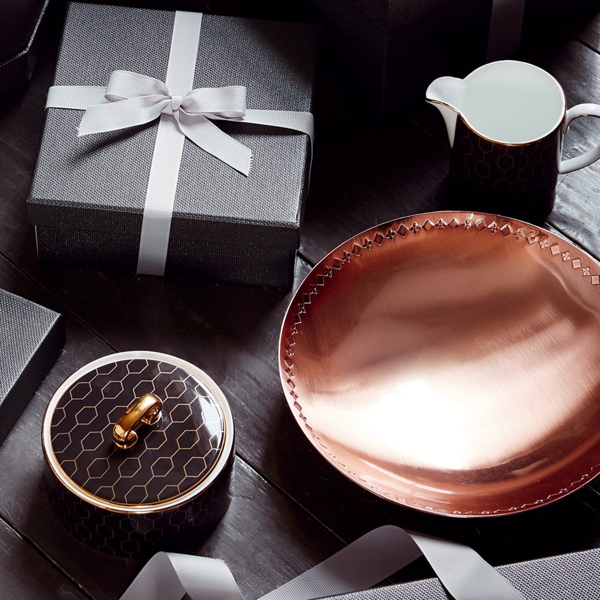 Conjunto de açucareiro e leiteira pretos Arris Preto-4