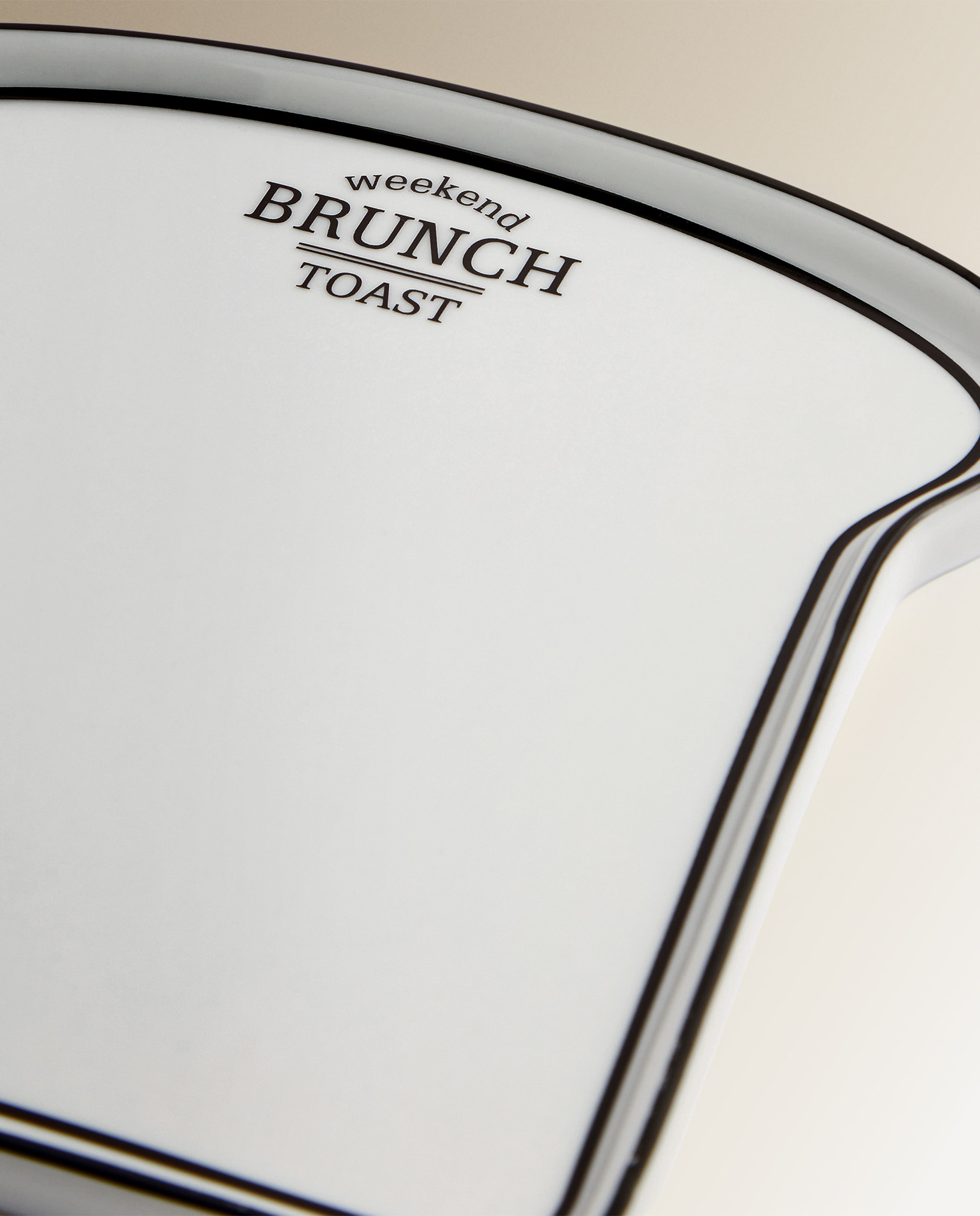 Plato para tostada Brunch Basics El Corte Inglés Blanco-3