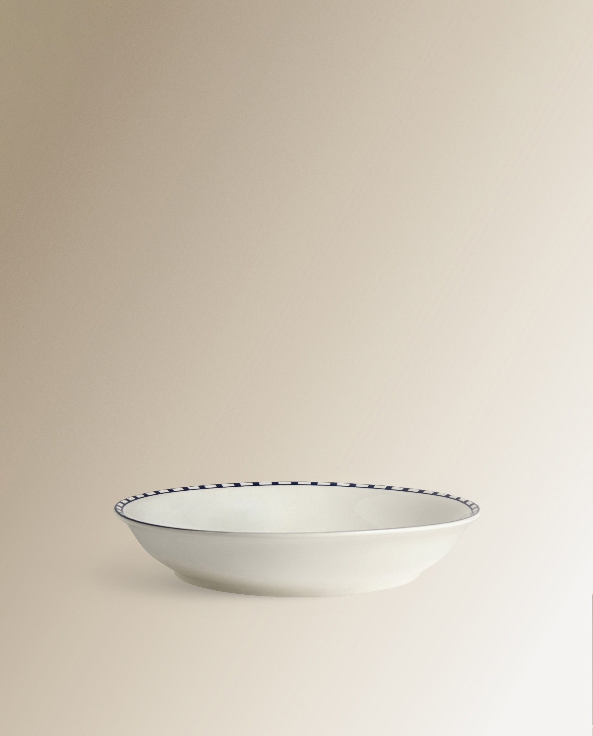 Plato llano para pasta Sicilia Basics El Corte Inglés Blanco-2