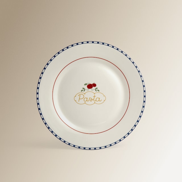 Imagen 0 de Plato llano para pasta Sicilia Basics El Corte Inglés