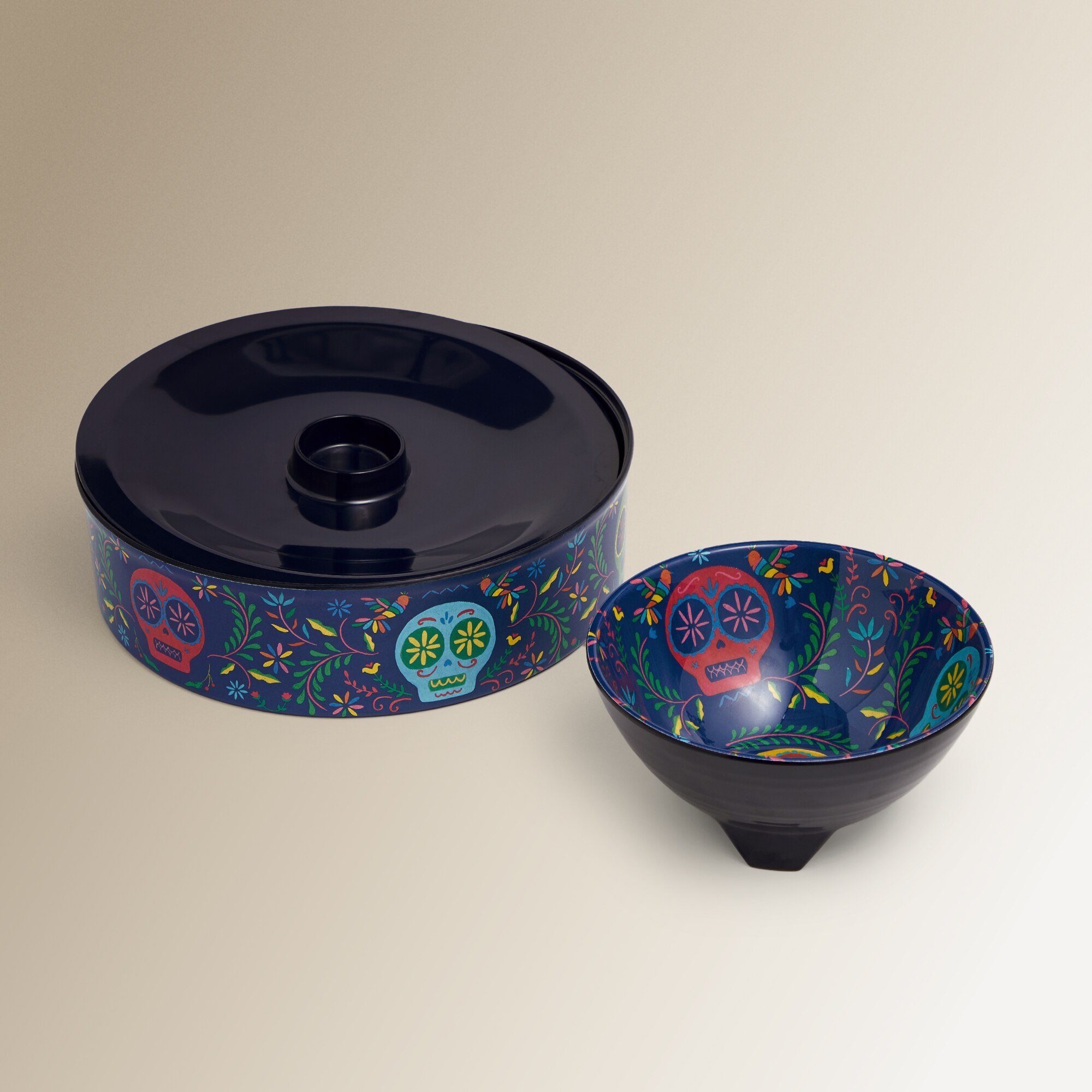 Guarda tortillas de melamina Jalisco Basics El Corte Inglés Azul marino-5