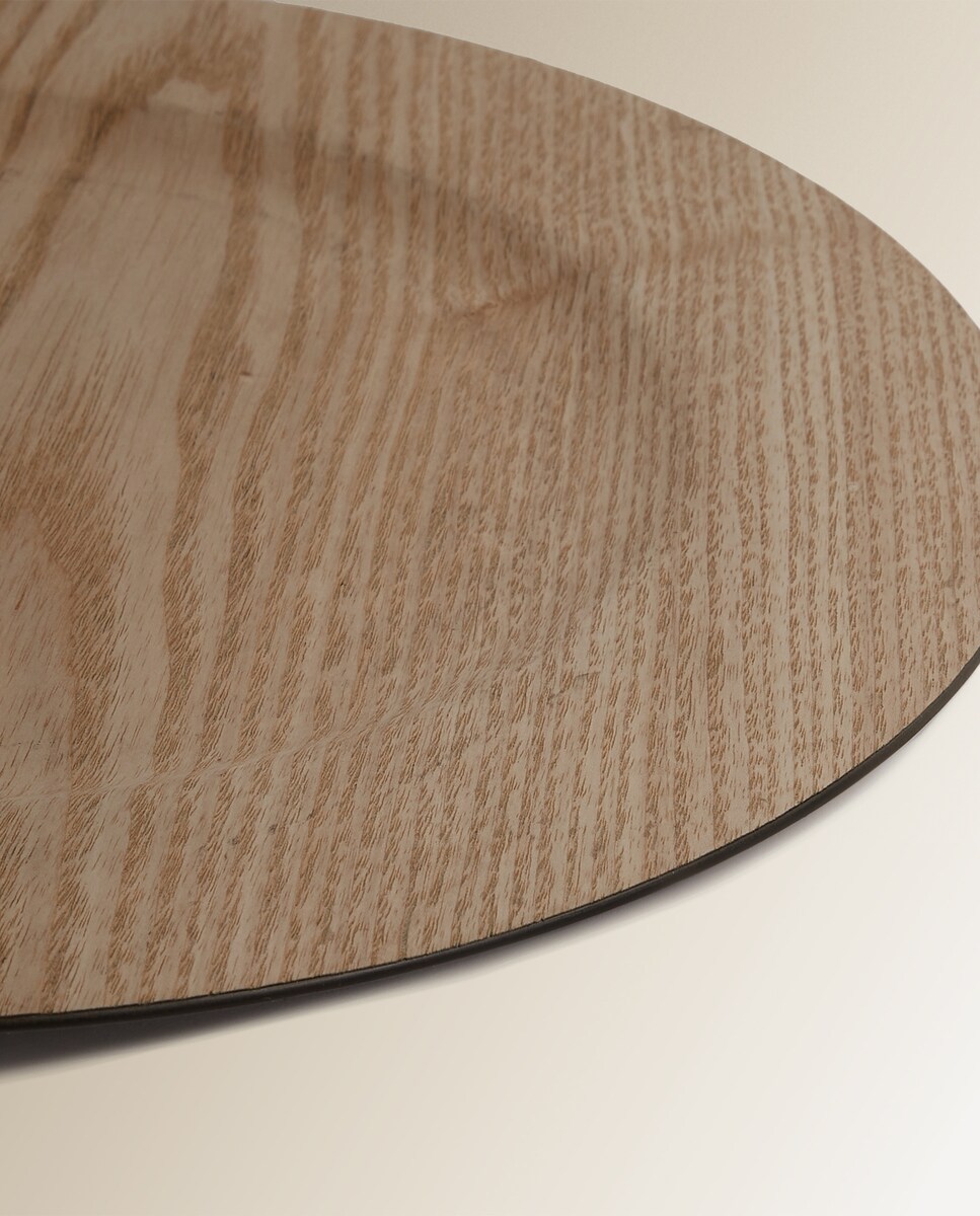 Bajoplato de madera Gattaca El Corte Inglés Madera-4