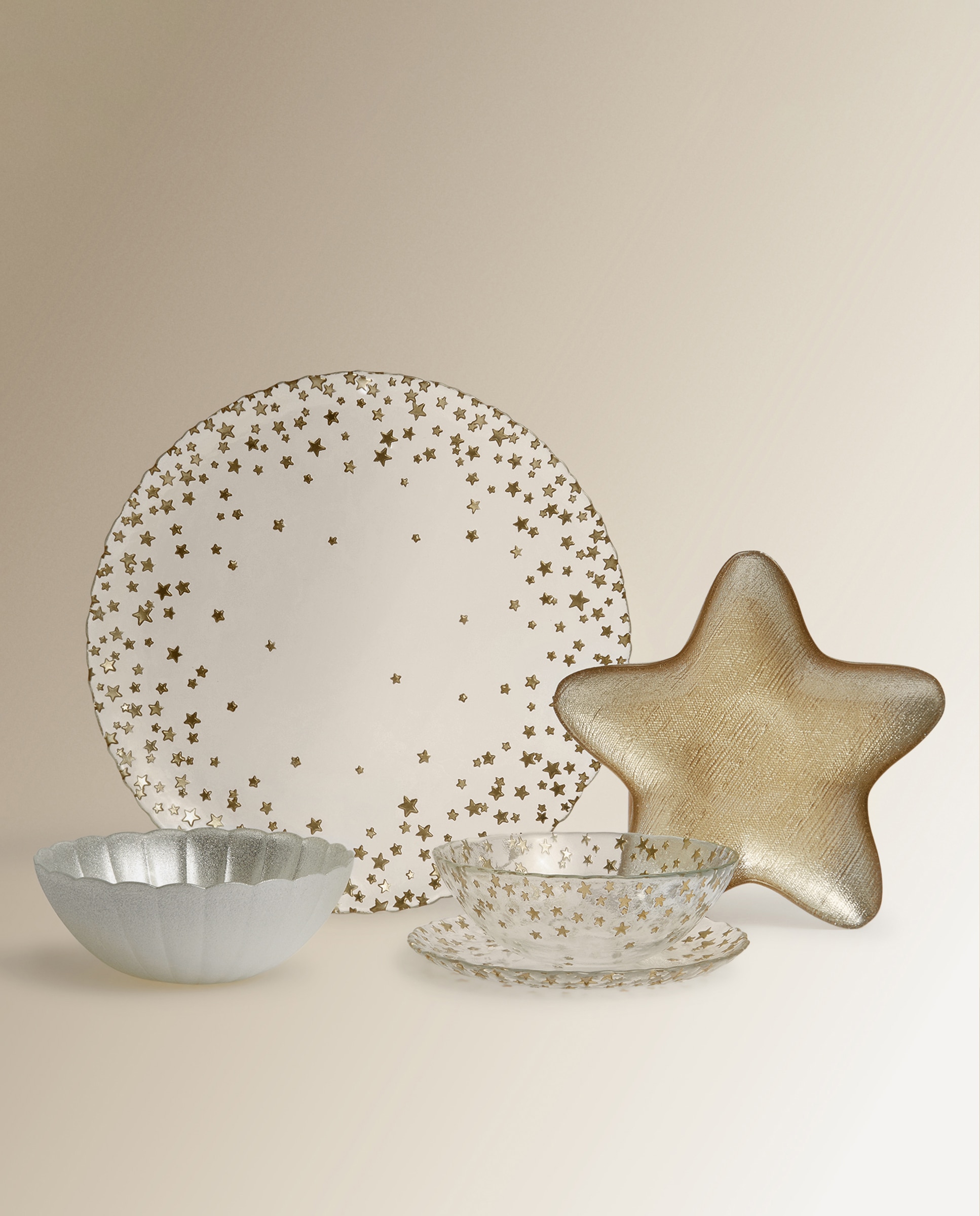 Prato Baixo Shine Dourado-4