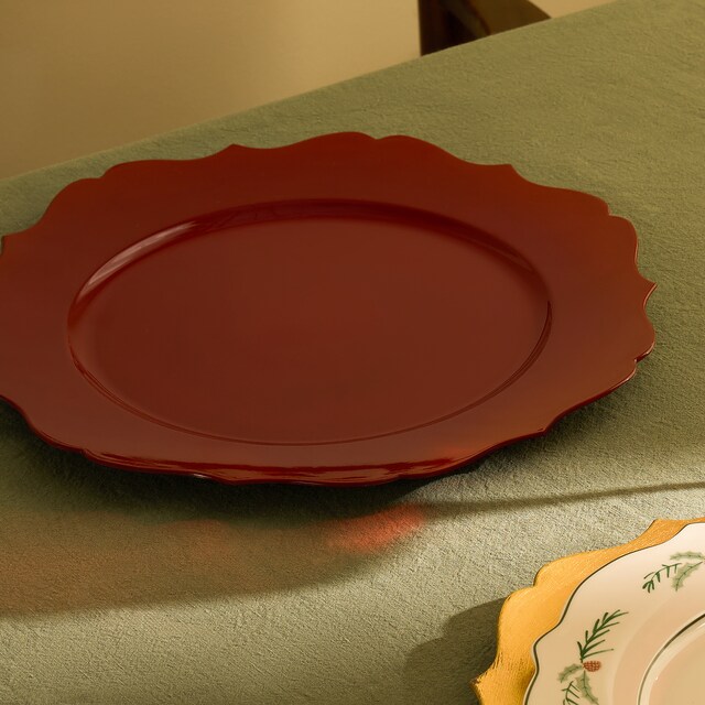 Imagen 0 de Bajo plato Florencia Navidad Basics El Corte Inglés