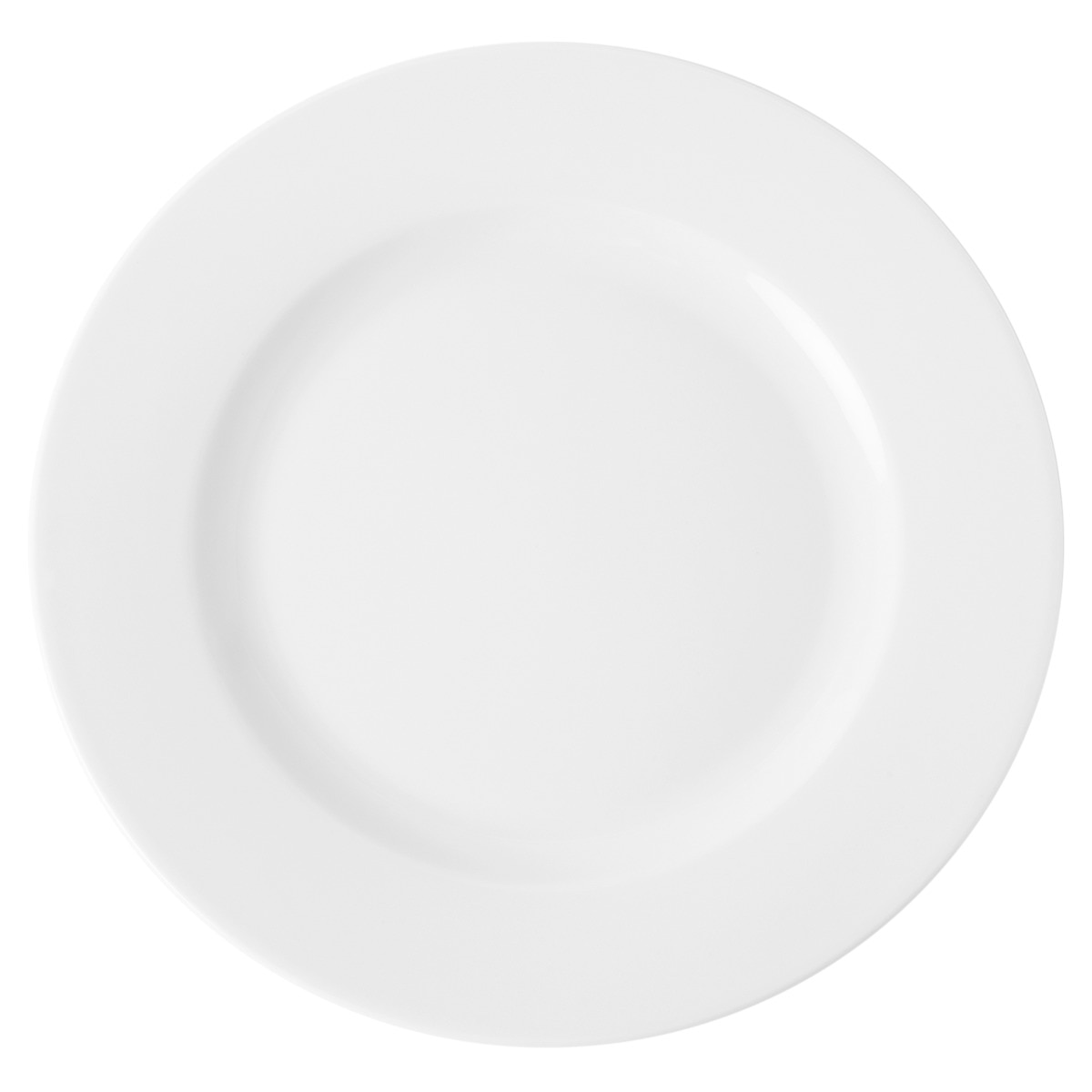 Prato raso redondo com aba Universal El Corte Inglés Branco-1