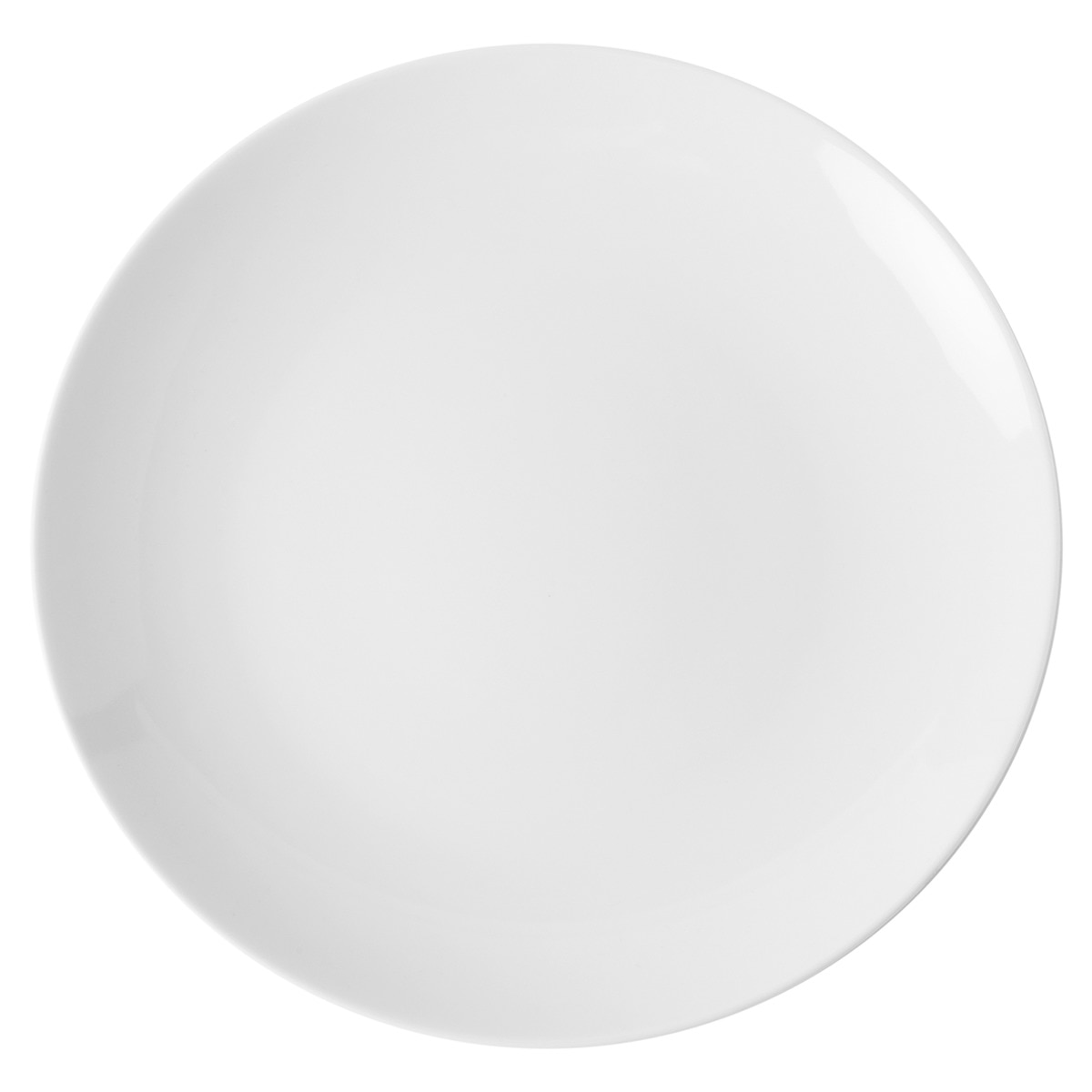 Prato raso redondo Universal El Corte Inglés Branco-1