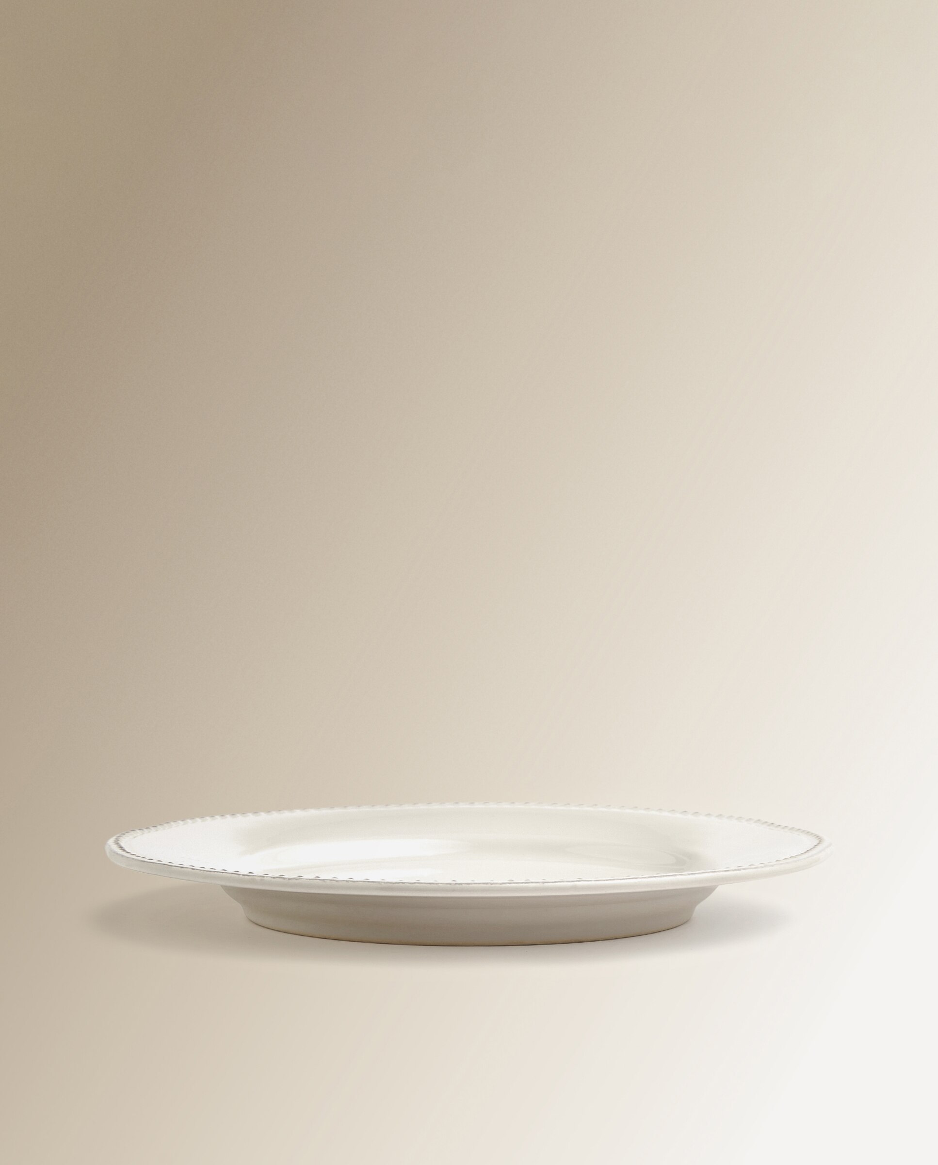 Plato llano blanco Sofía El Corte Inglés - Blanco Blanco-2