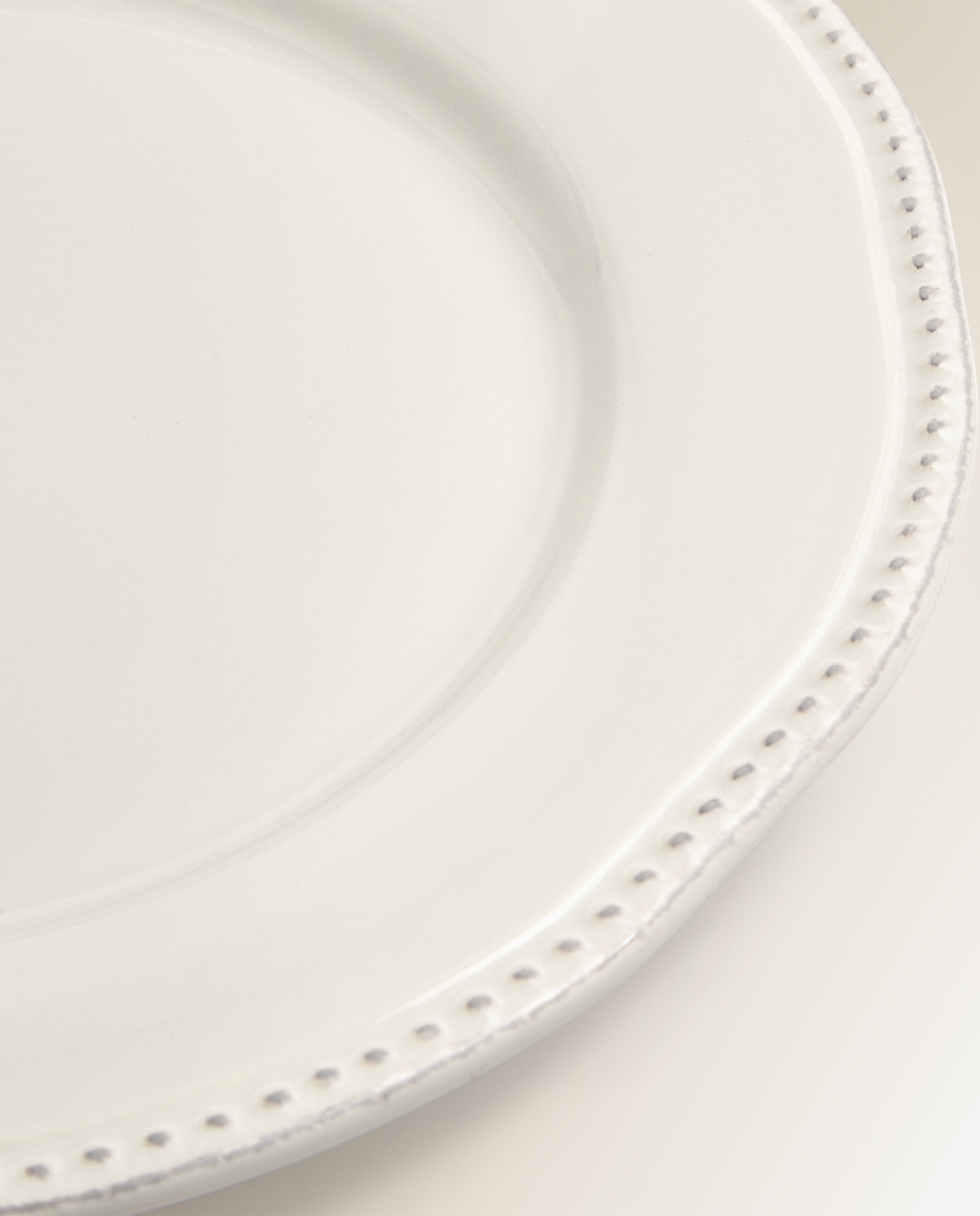 Plato llano blanco Sofía El Corte Inglés - Blanco Blanco-3