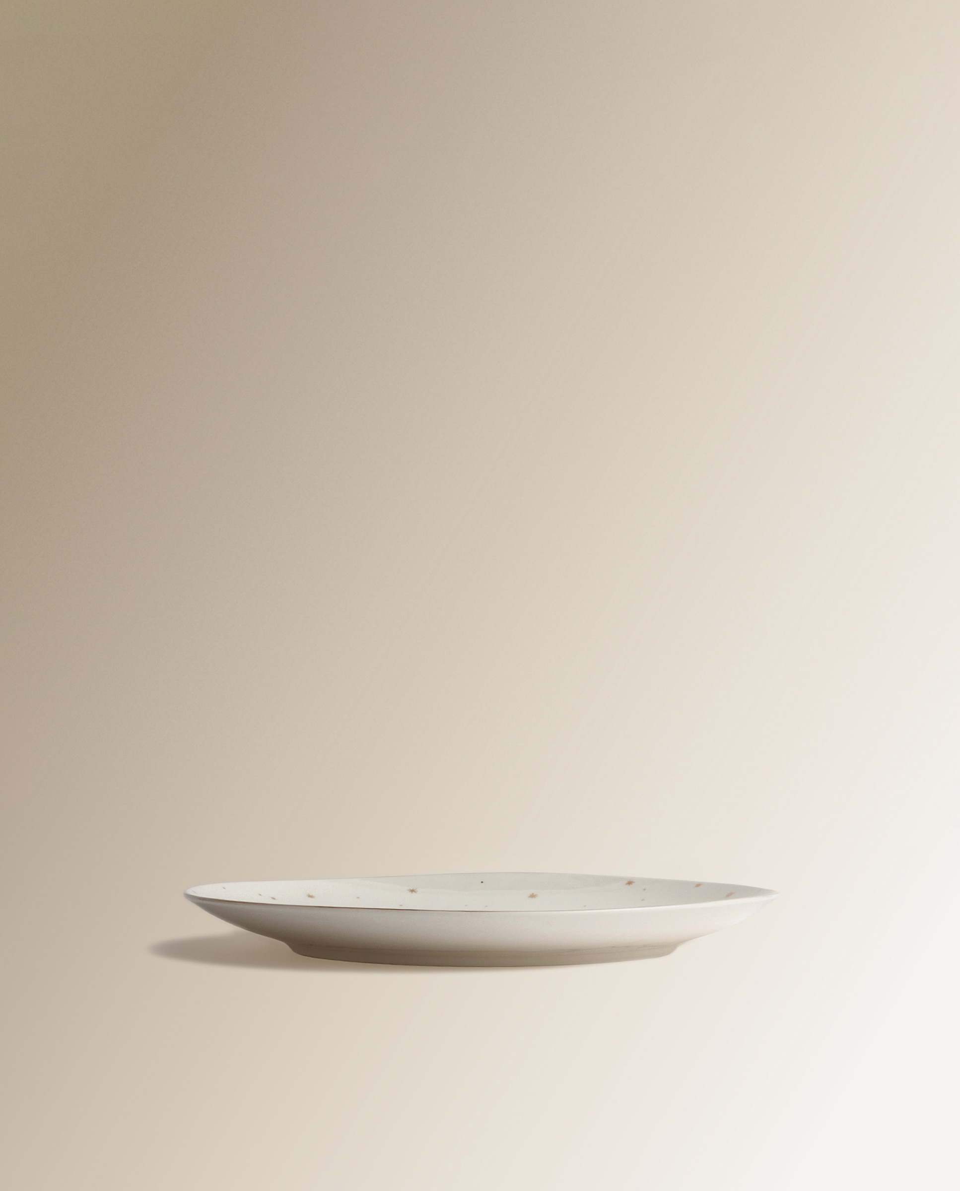 Prato Raso Estrelas Natal Branco-2