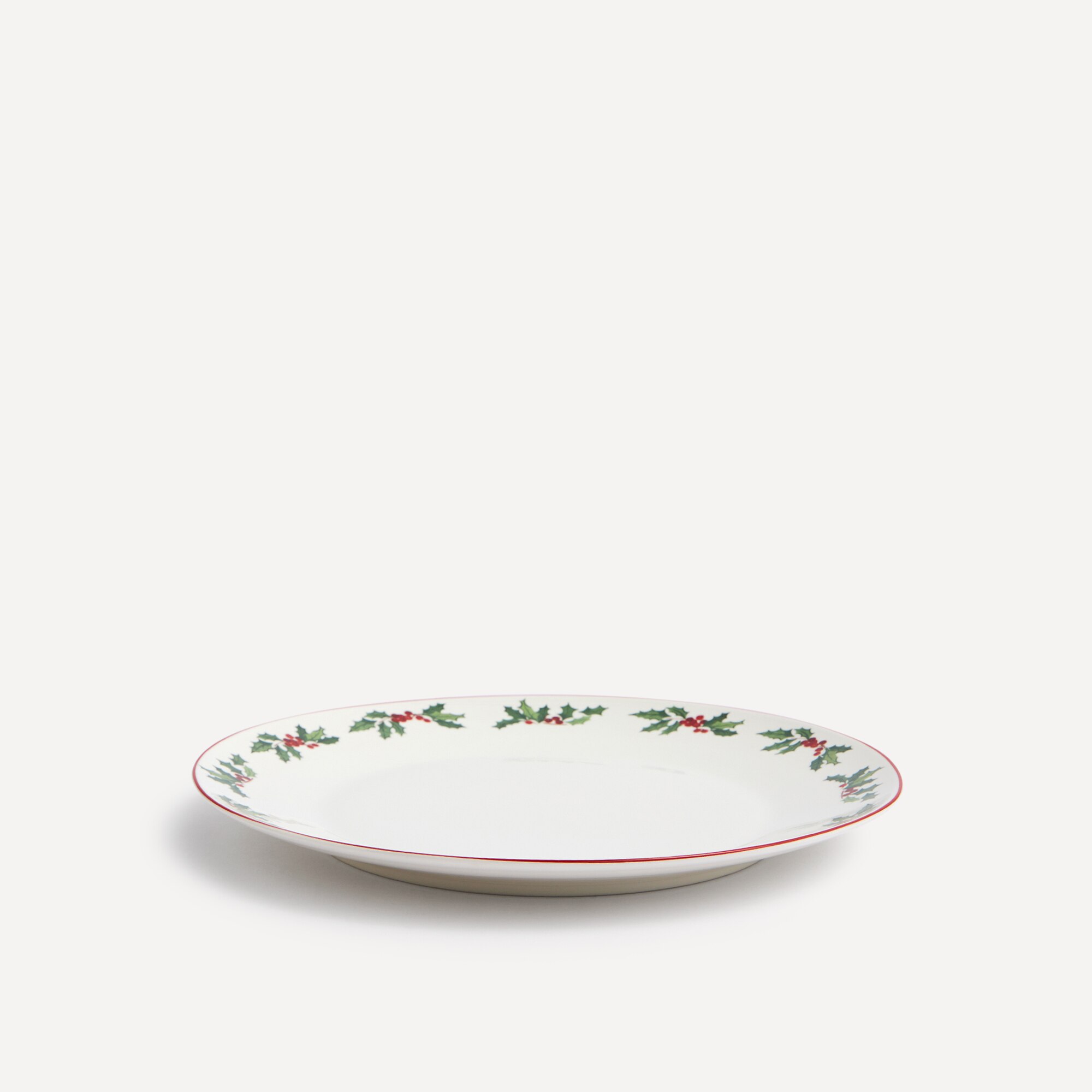Plato llano Corona Navidad Basics El Corte Inglés Blanco-2