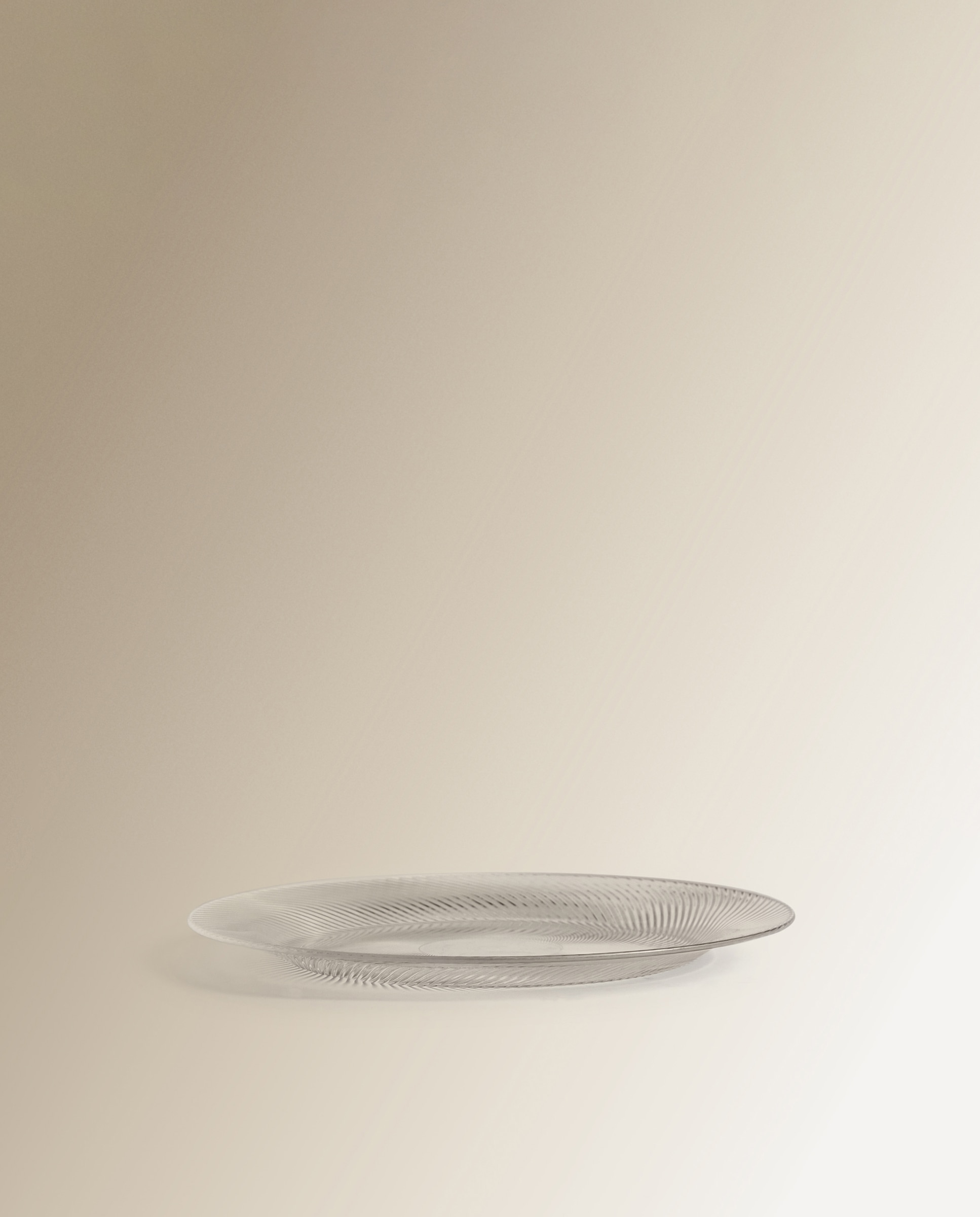Plato llano Venecia Basics El Corte Inglés Transparente-2