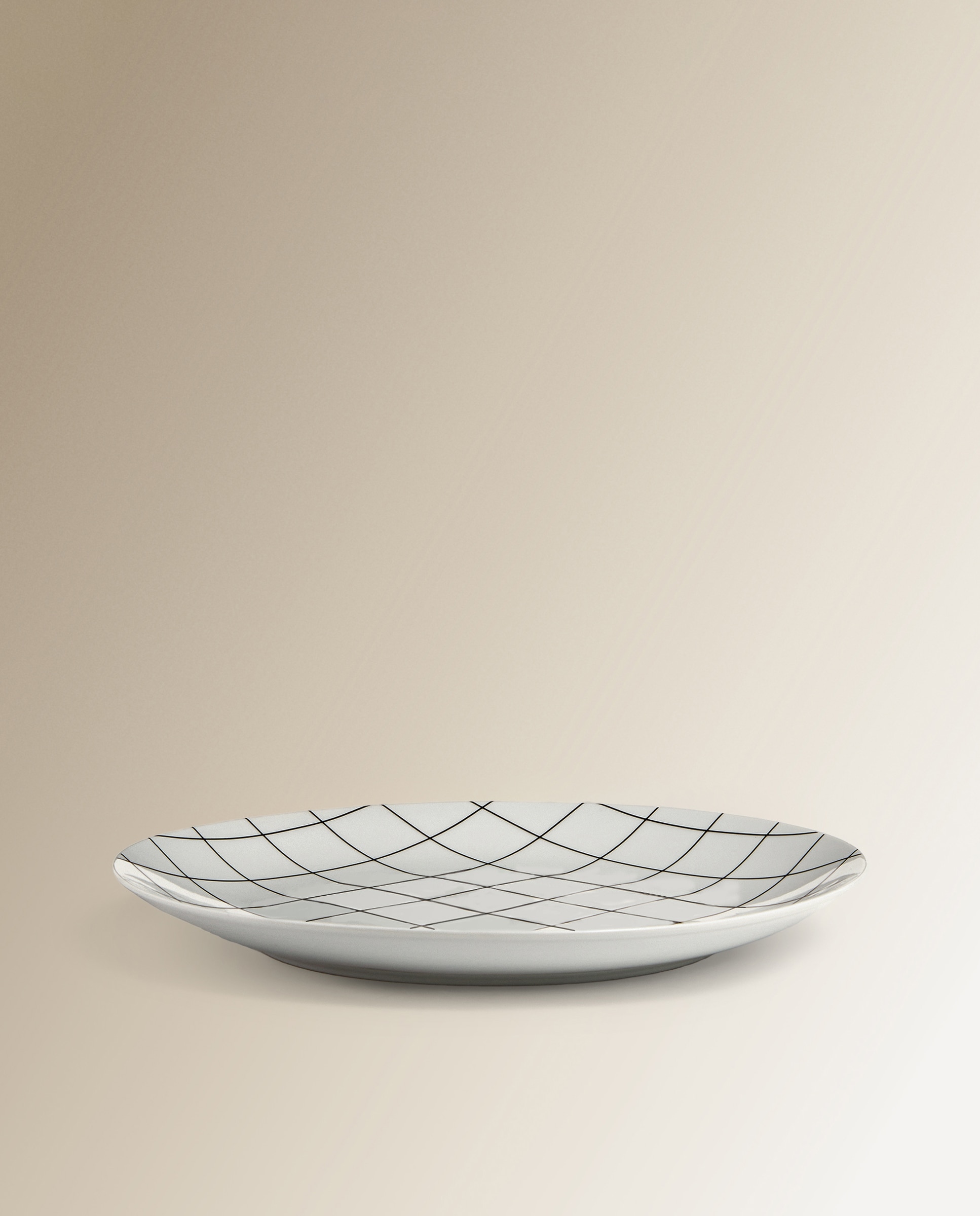 Plato llano Manhattan Basics El Corte Inglés Blanco-2