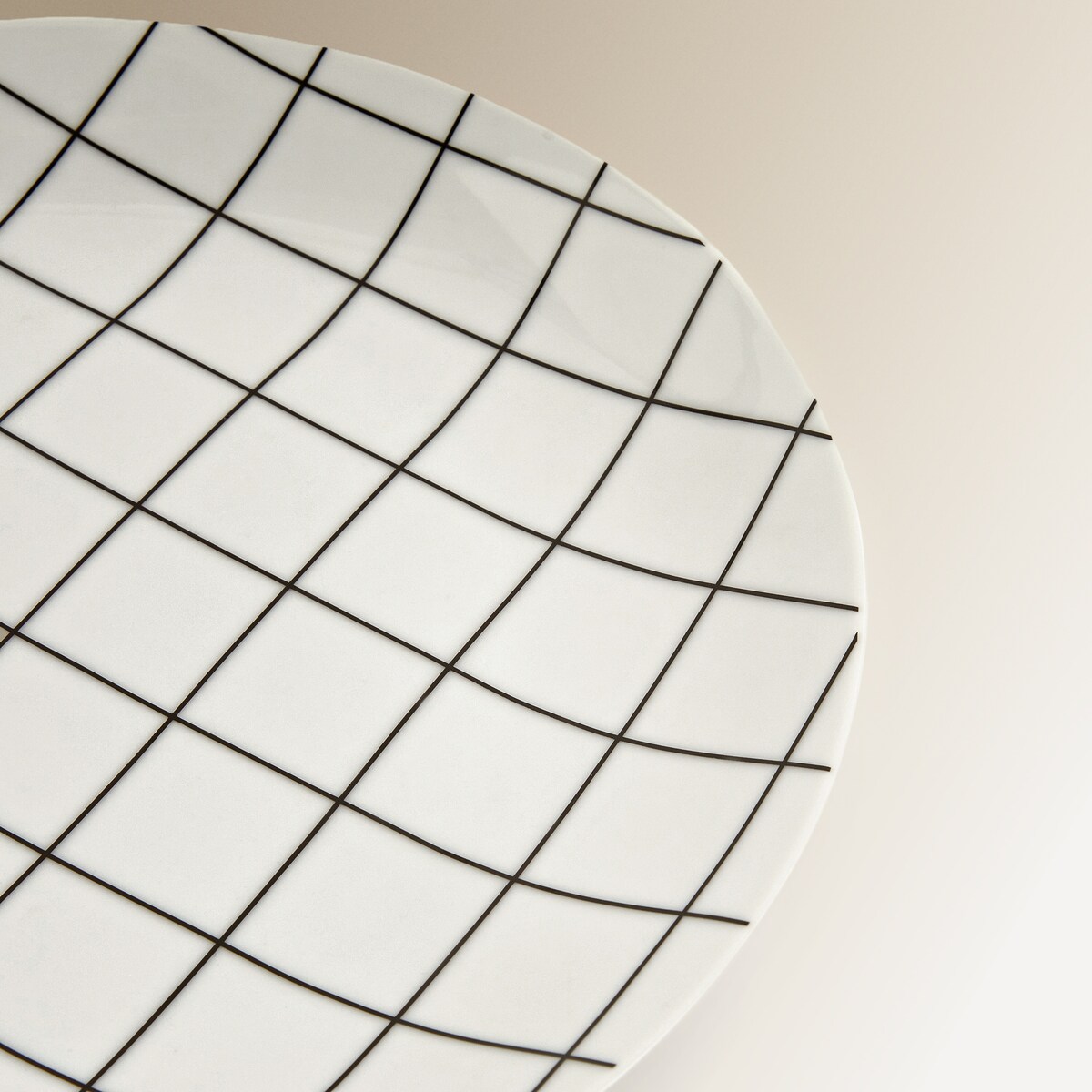 Plato llano Manhattan Basics El Corte Inglés Blanco-4