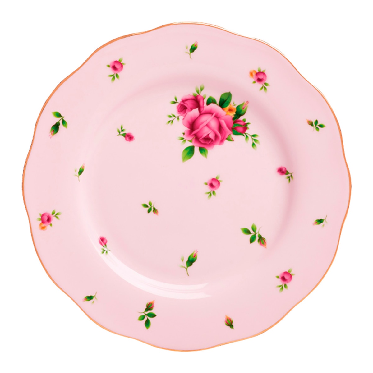 Imagem 0 de Prato de Sobremesa New Country Rose - Rosa